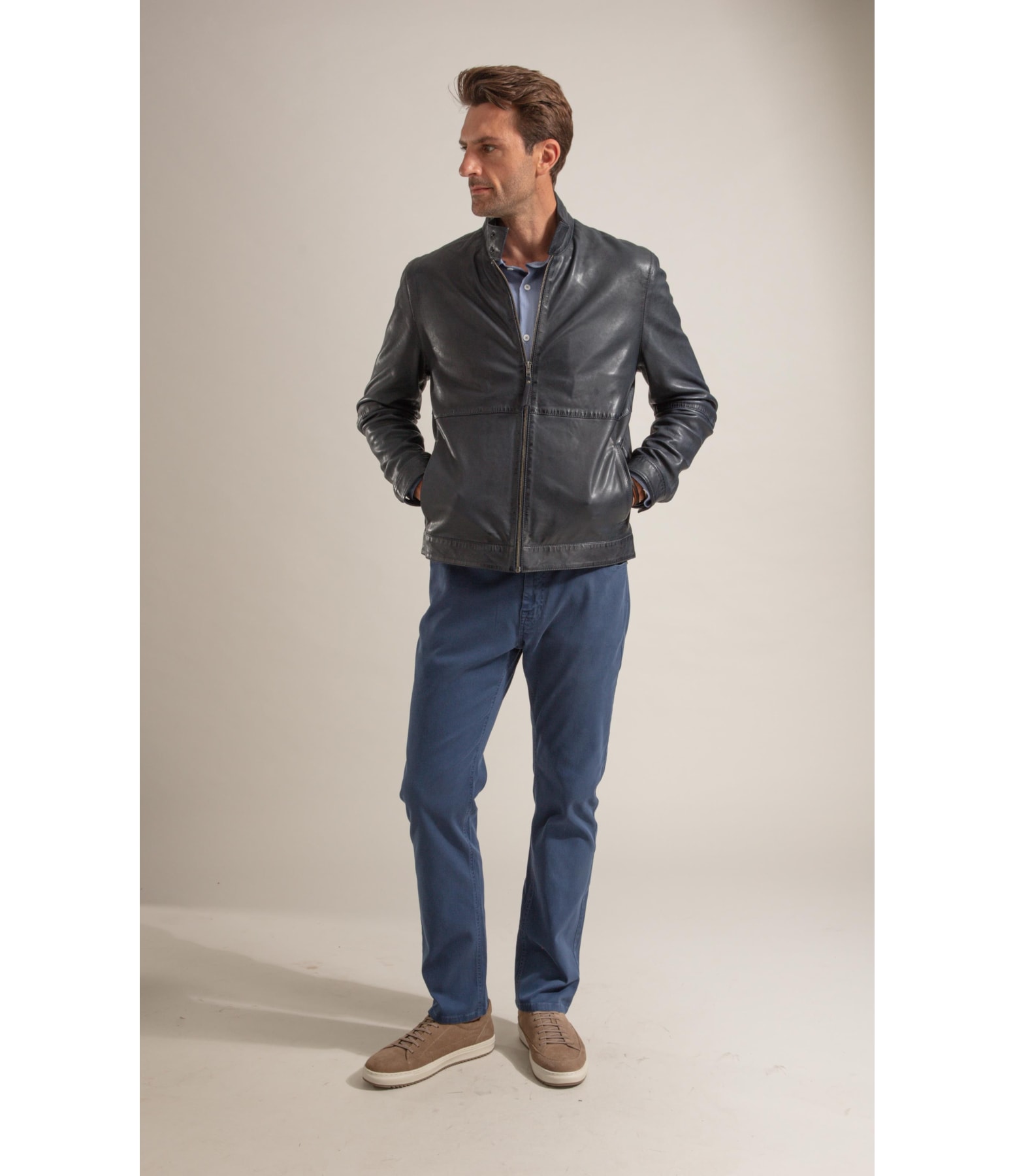 Calca 5 Pockets Custom Fit Lorenzo Marinho