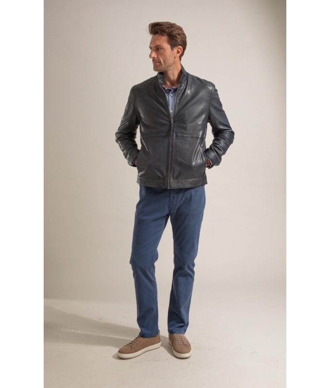 Calca 5 Pockets Custom Fit Lorenzo Marinho