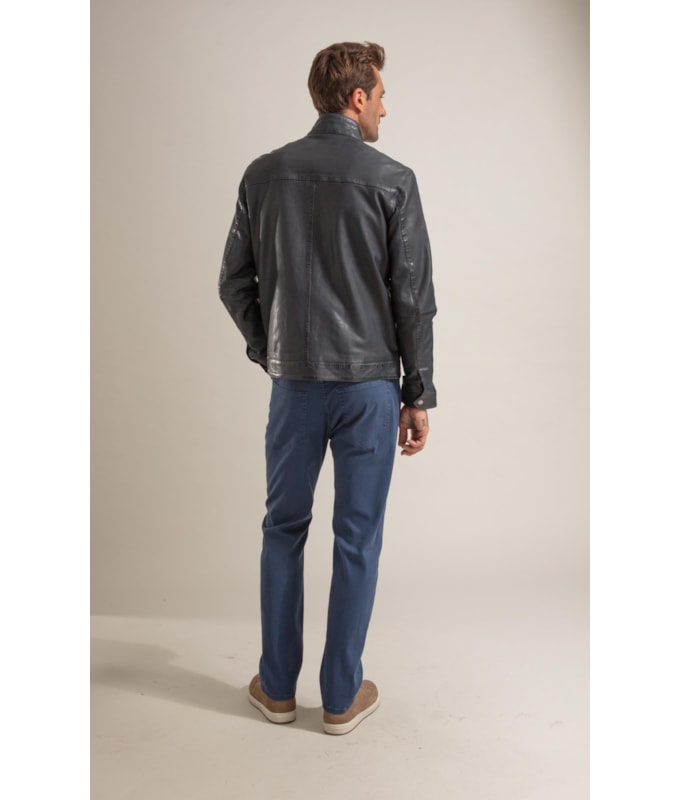 Calca 5 Pockets Custom Fit Lorenzo Marinho