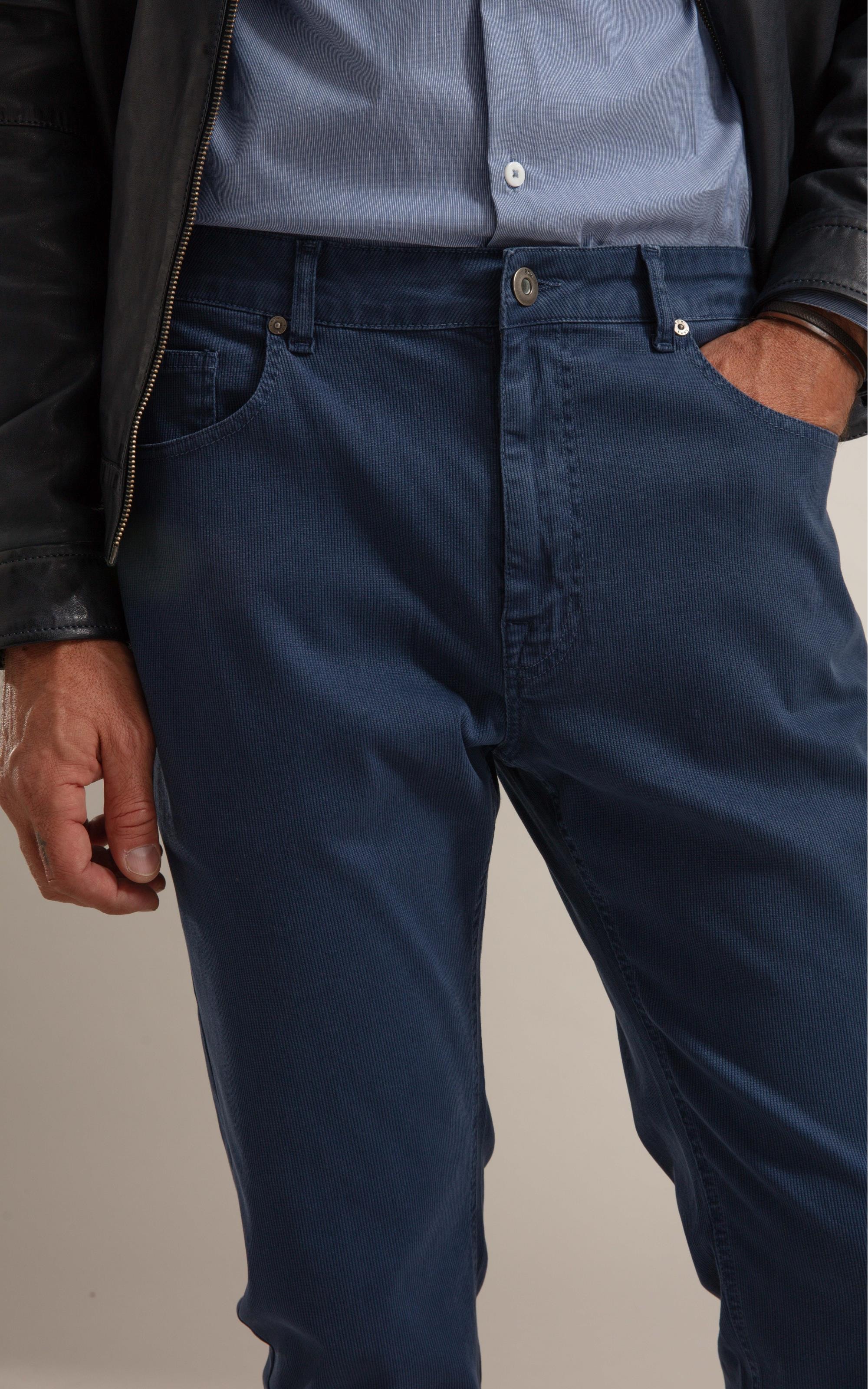 Calca 5 Pockets Custom Fit Lorenzo Marinho