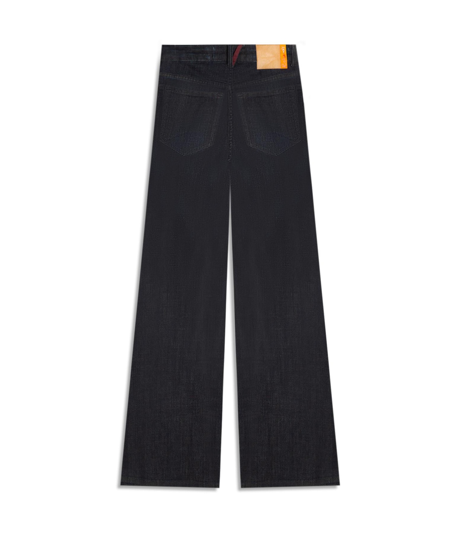 Calça 5 Pockets Flare Visco Indigo Lav. Escuro C/ Matiz