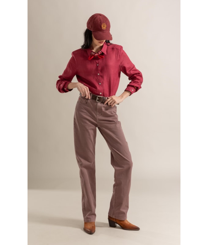 Calca 5 Pockets Raim Patted´eph Ciao Purple Gray