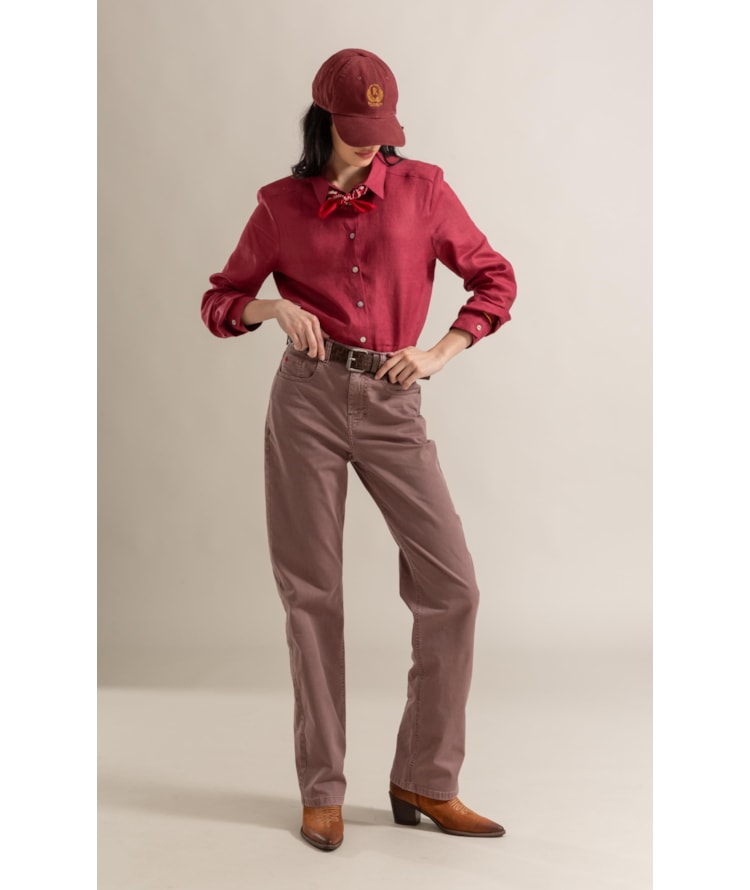 Calca 5 Pockets Raim Patted´eph Ciao Purple Gray
