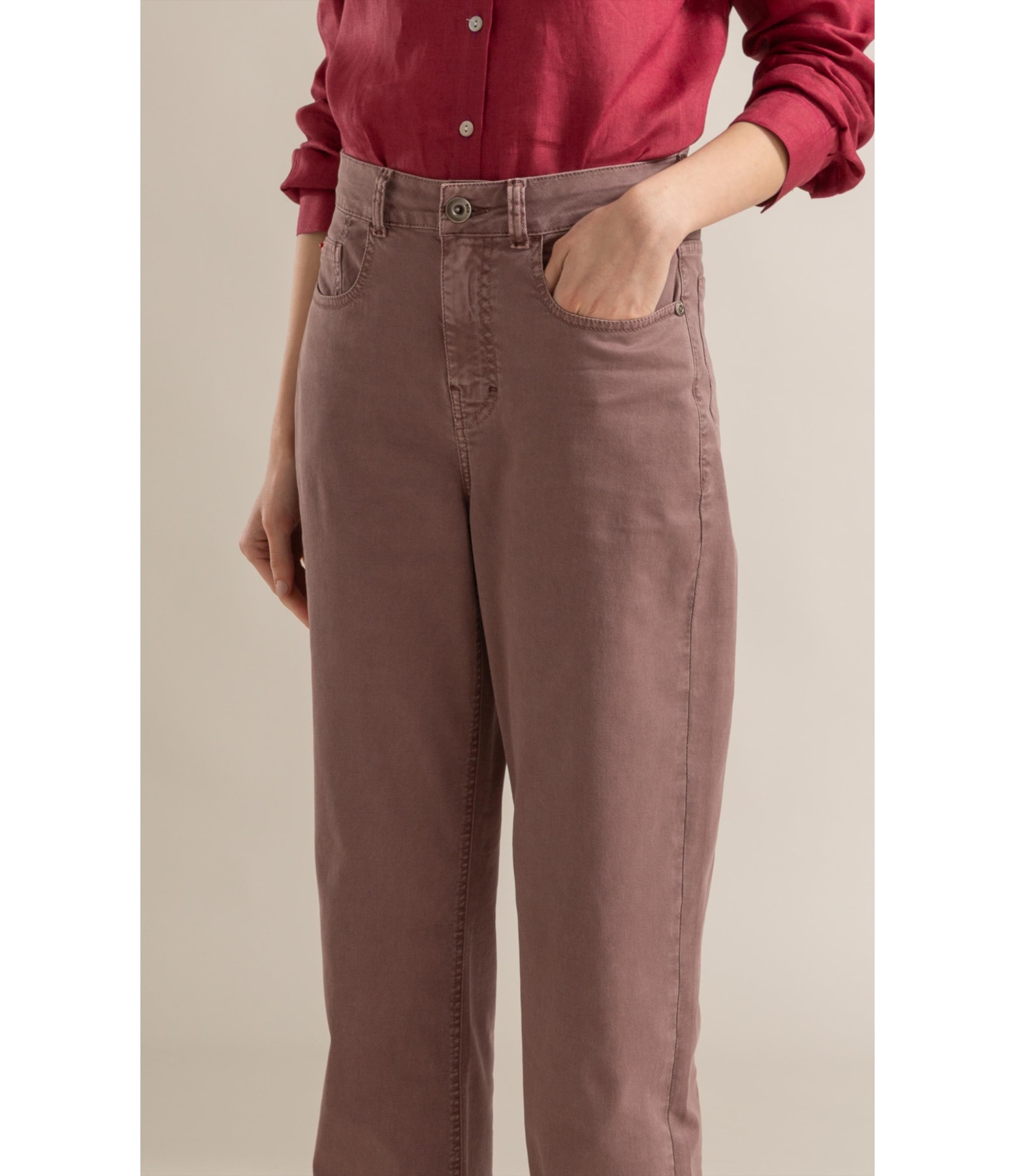 Calca 5 Pockets Raim Patted´eph Ciao Purple Gray