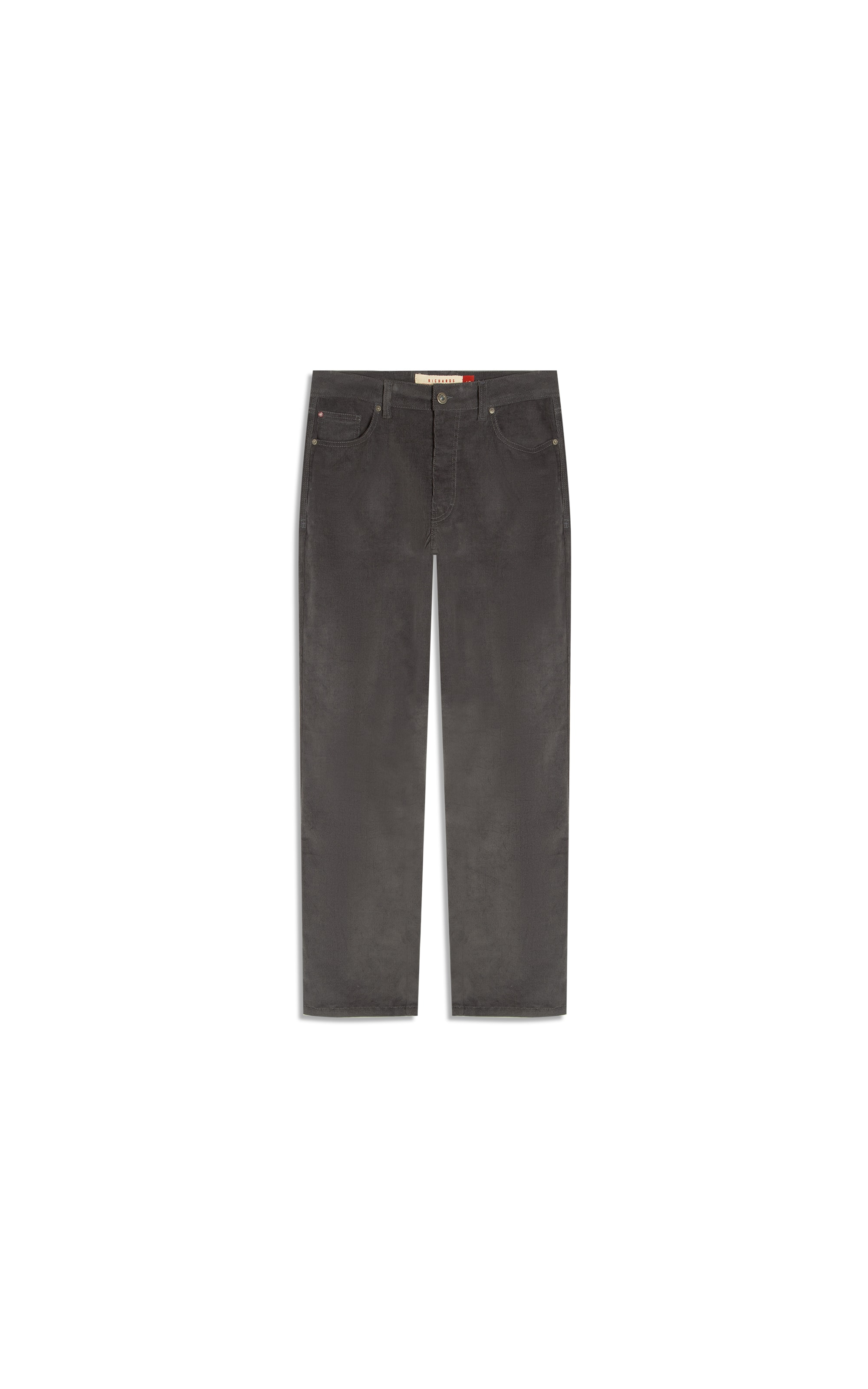 Calca 5 Pockets Veludo Grafite