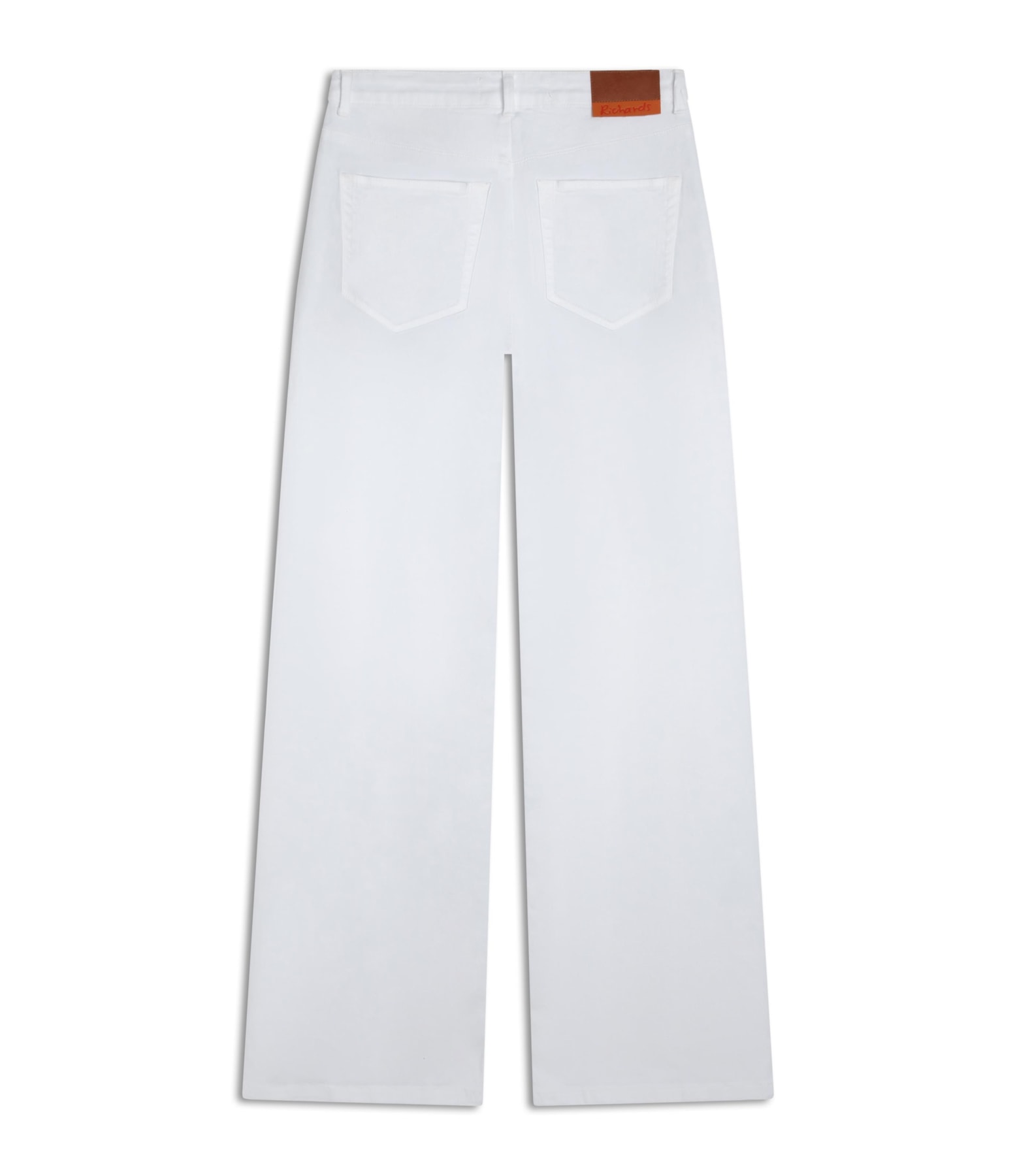 Calça 5pockets Wide Vintage Denim Branco