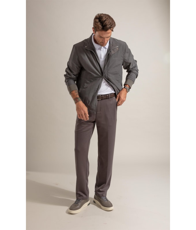 Calca Action Knitt Charcoal