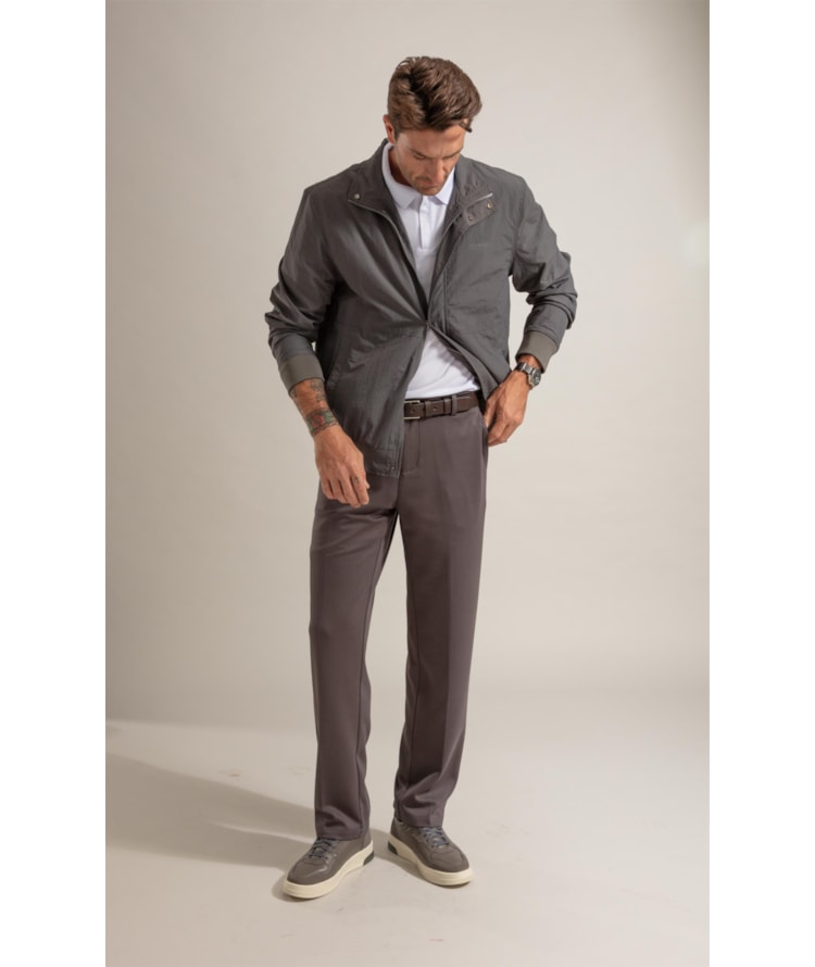 Calca Action Knitt Charcoal