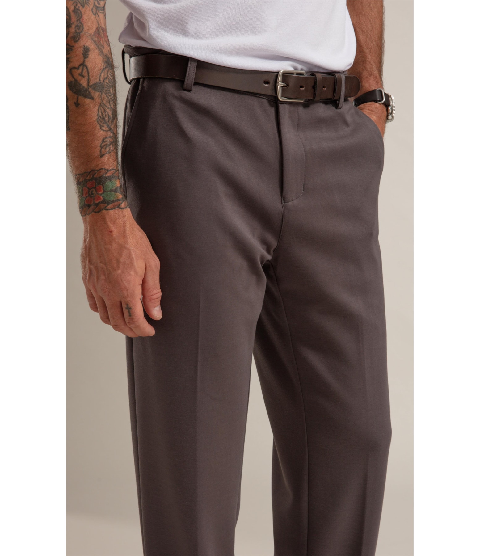 Calca Action Knitt Charcoal