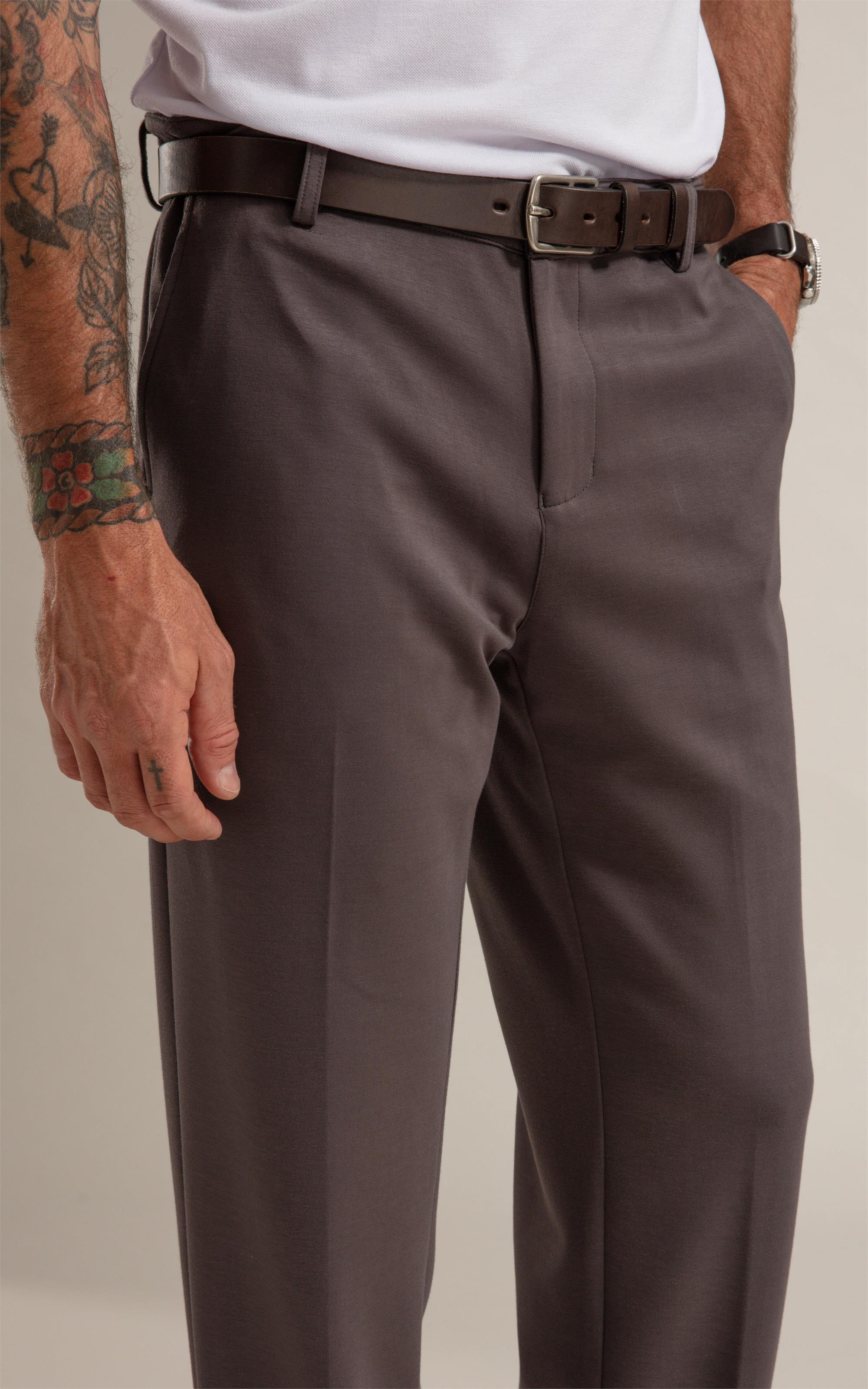 Calca Action Knitt Charcoal