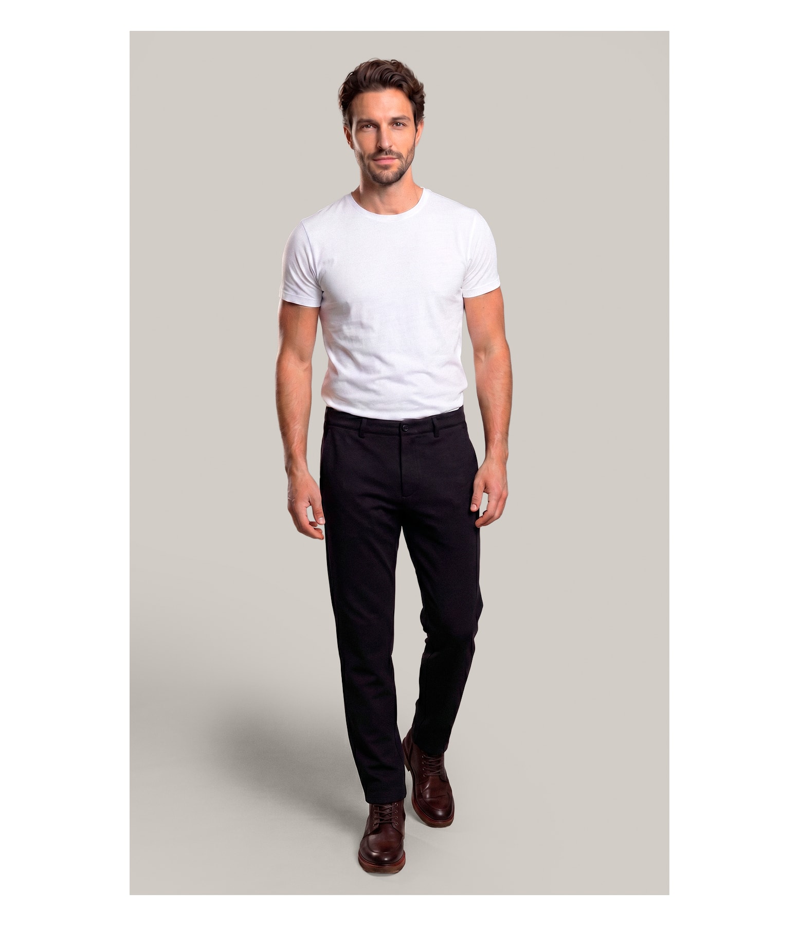 Calca Action Knitt Dark Navy