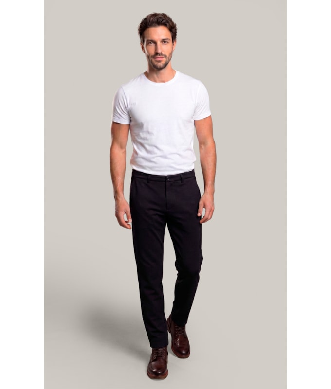 Calca Action Knitt Dark Navy