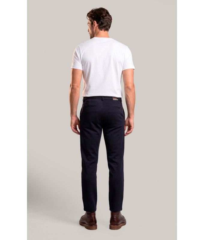 Calca Action Knitt Dark Navy