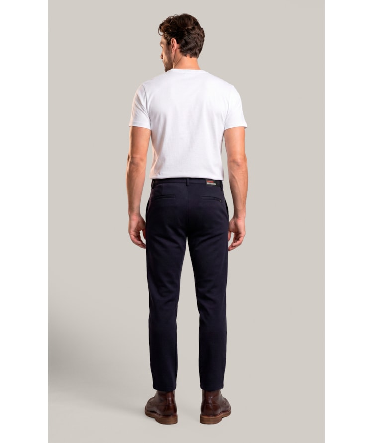 Calca Action Knitt Dark Navy