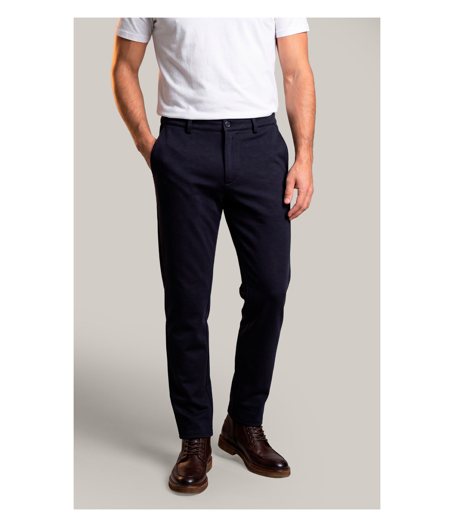 Calca Action Knitt Dark Navy