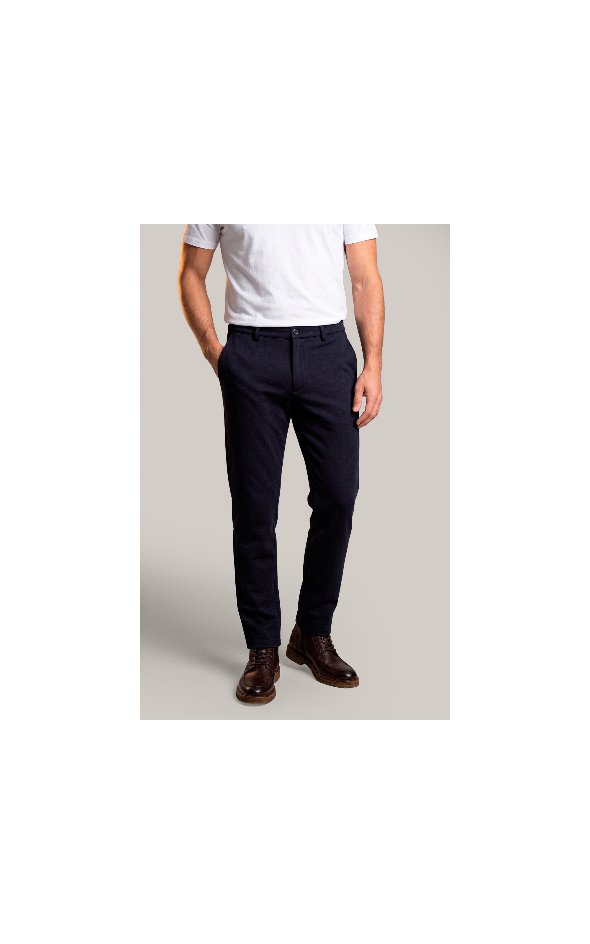 Calca Action Knitt Dark Navy