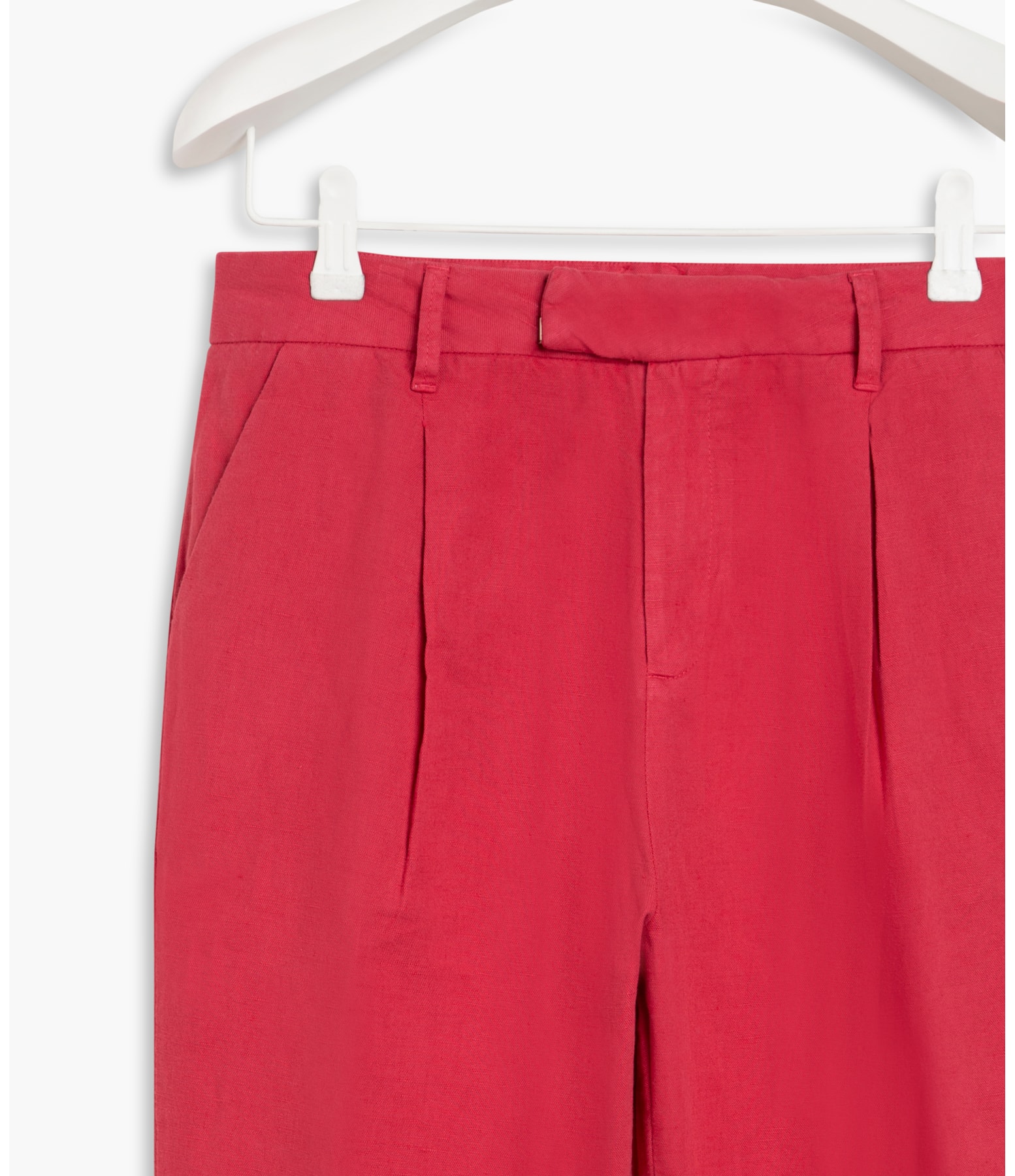 Calça Alicia Linho Blend Gd Rosa Shock