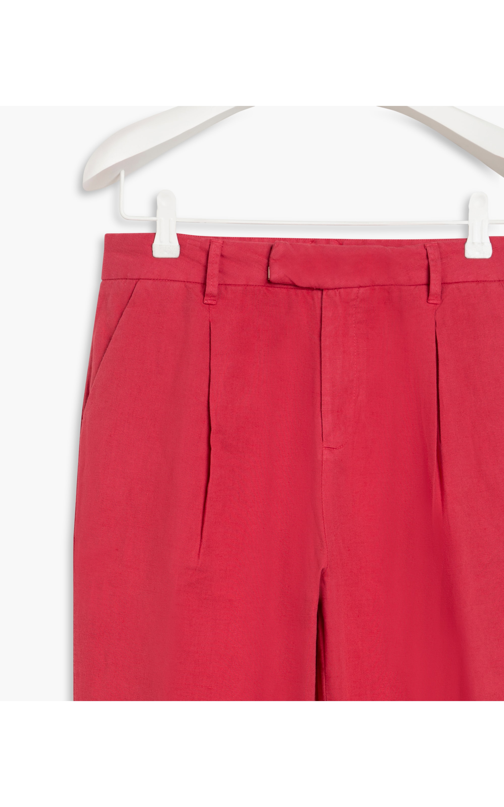 Calça Alicia Linho Blend Gd Rosa Shock