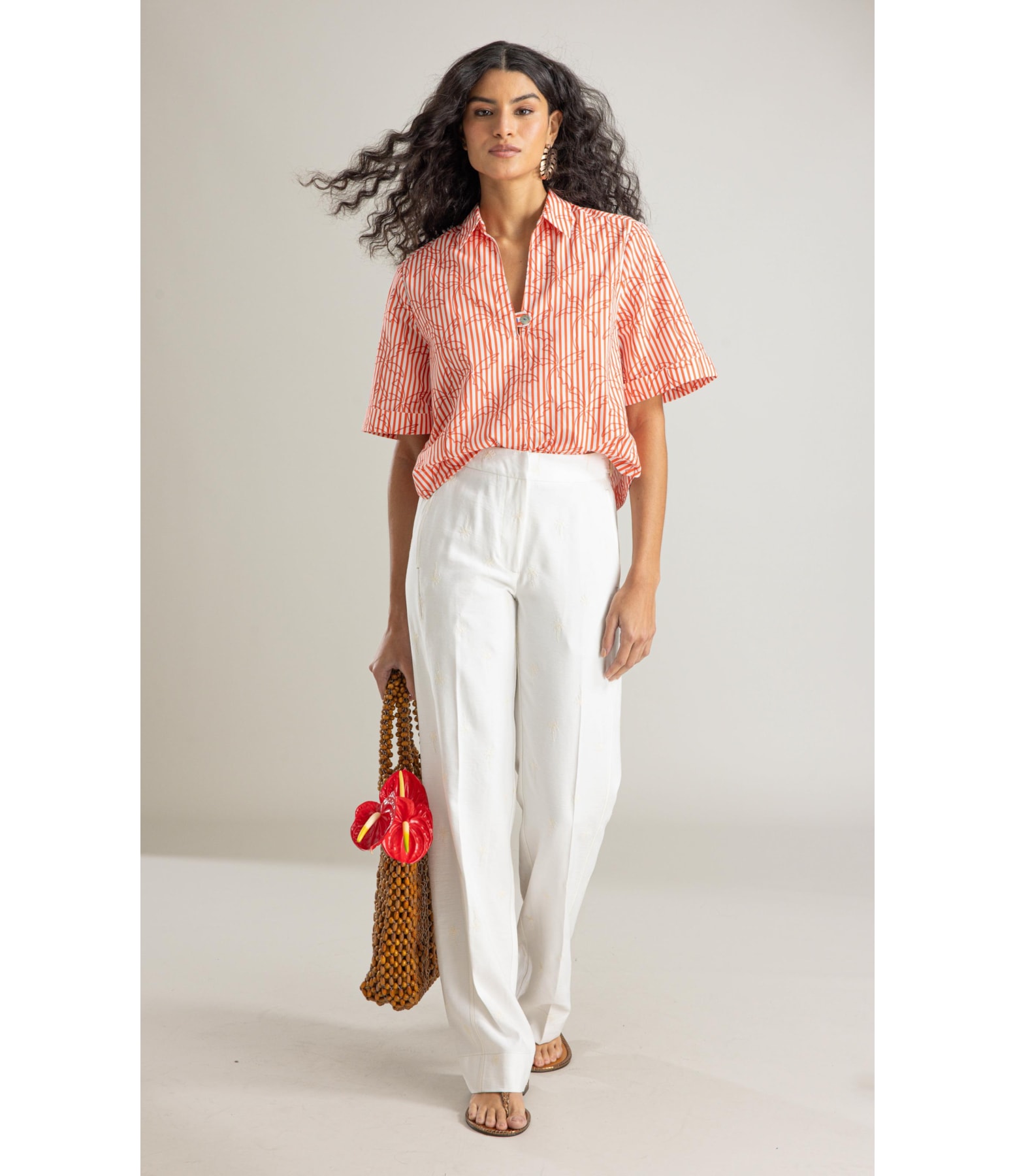 Calca Antunes Reta Coqueiro Branco