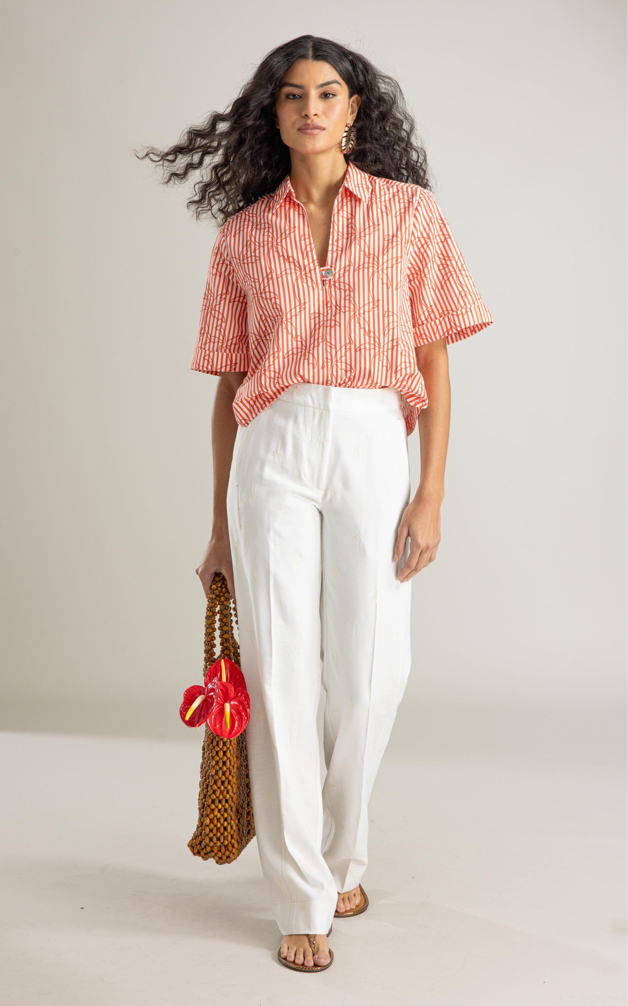 Calca Antunes Reta Coqueiro Branco