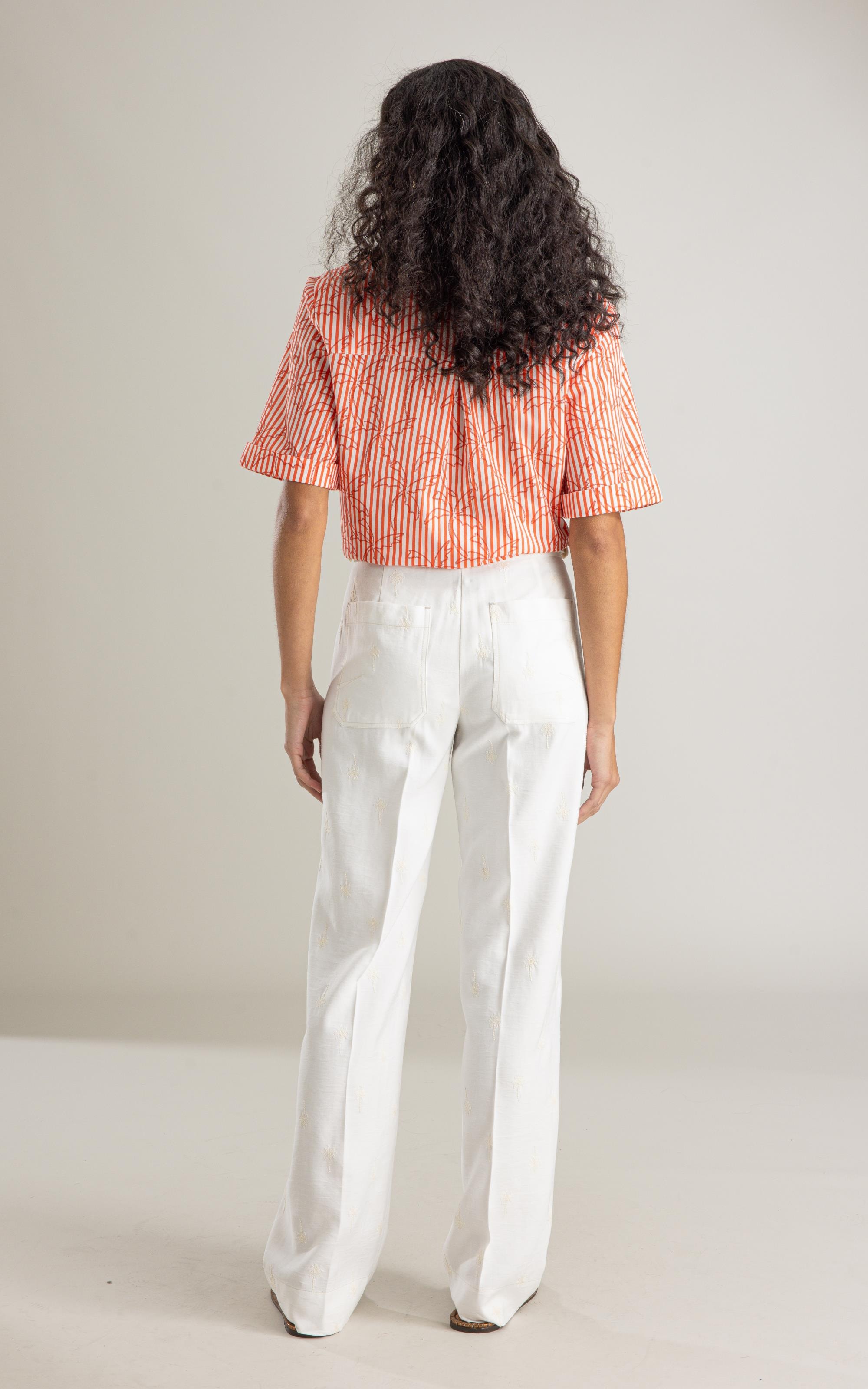 Calca Antunes Reta Coqueiro Branco