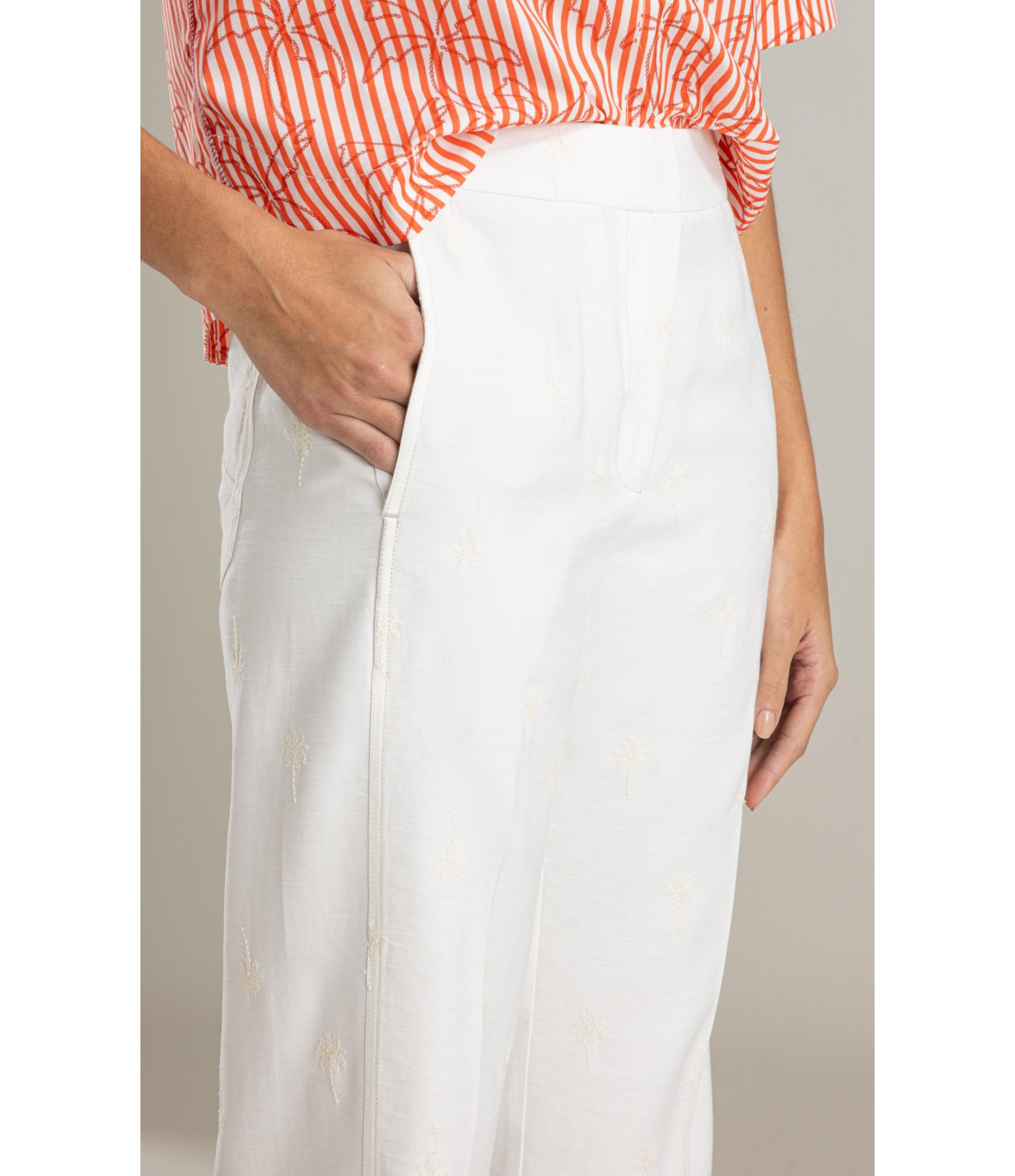 Calca Antunes Reta Coqueiro Branco