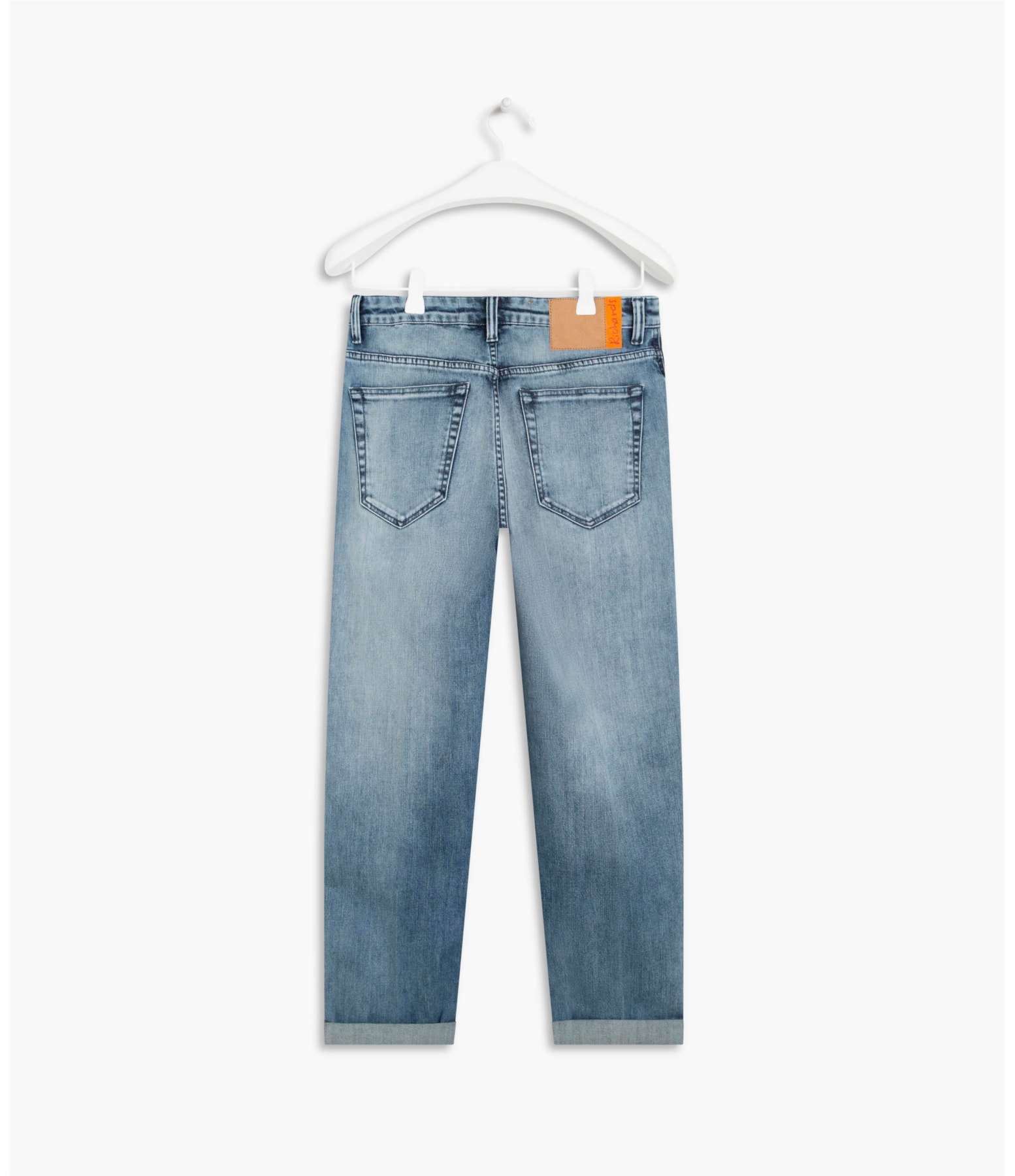 Calca Baggy Deep Blue Elastic 1599-Lav.Claro C/ Sky