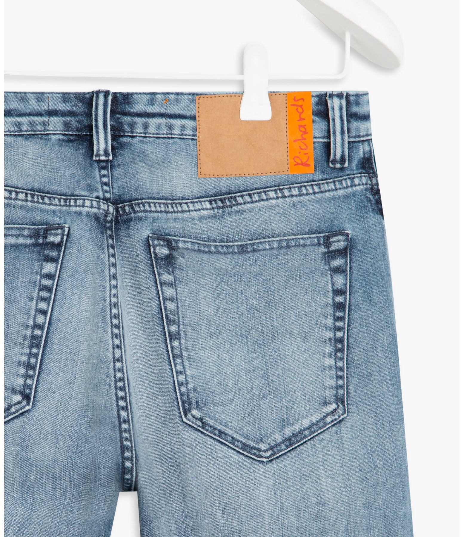 Calca Baggy Deep Blue Elastic 1599-Lav.Claro C/ Sky