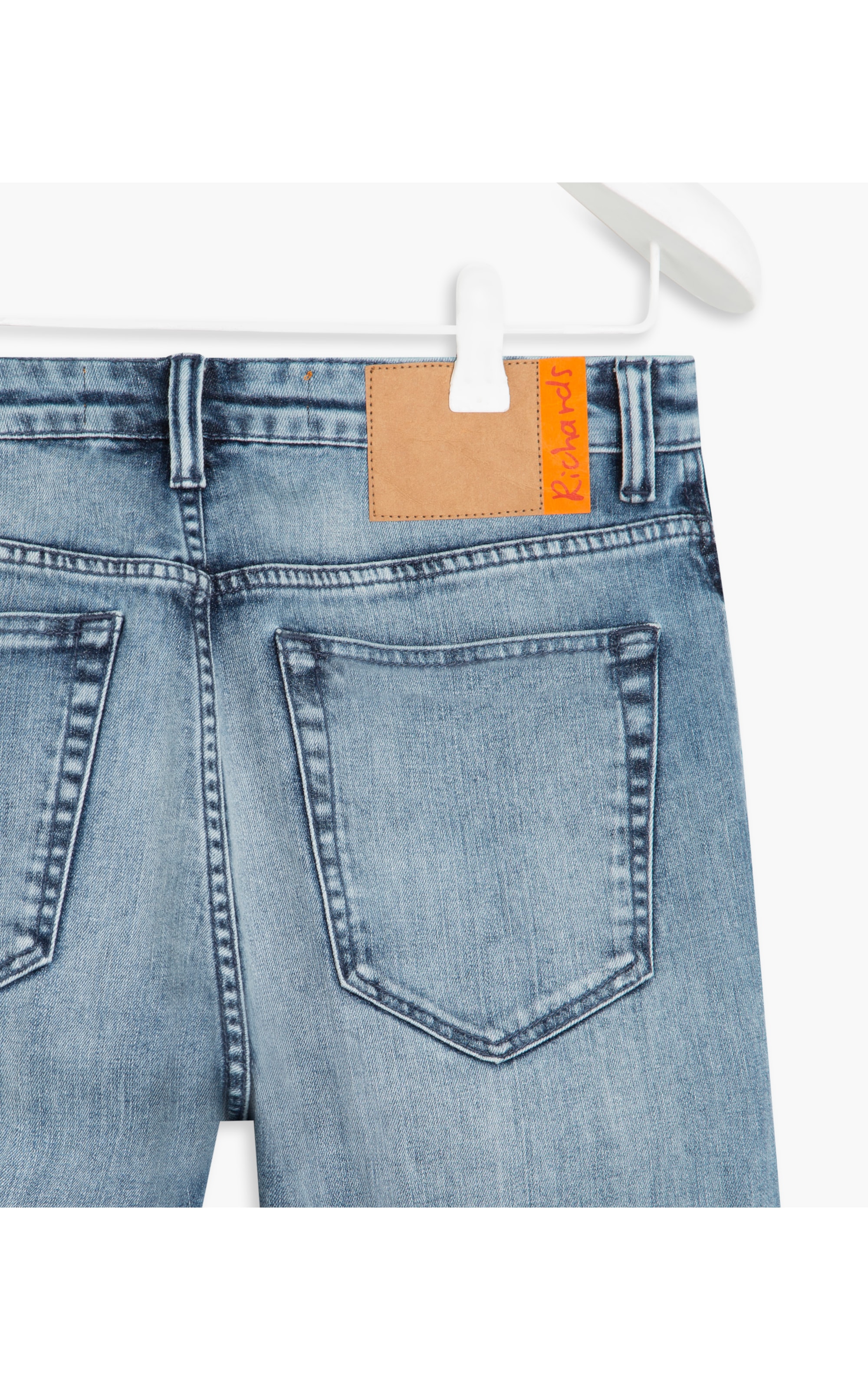 Calca Baggy Deep Blue Elastic 1599-Lav.Claro C/ Sky