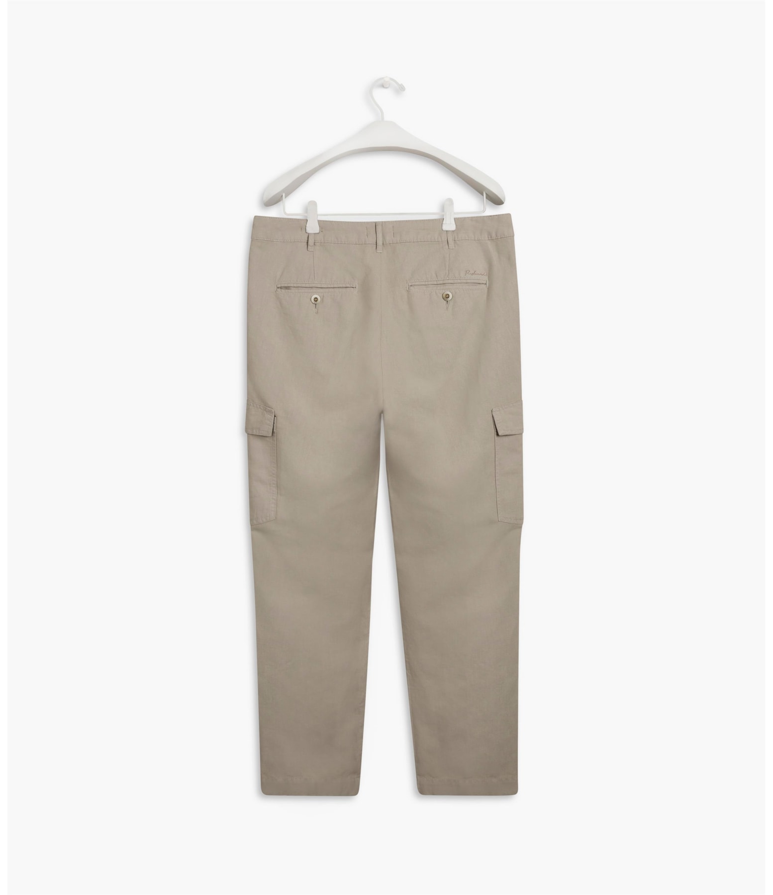 Calça Baggy Linho Caqui Claro