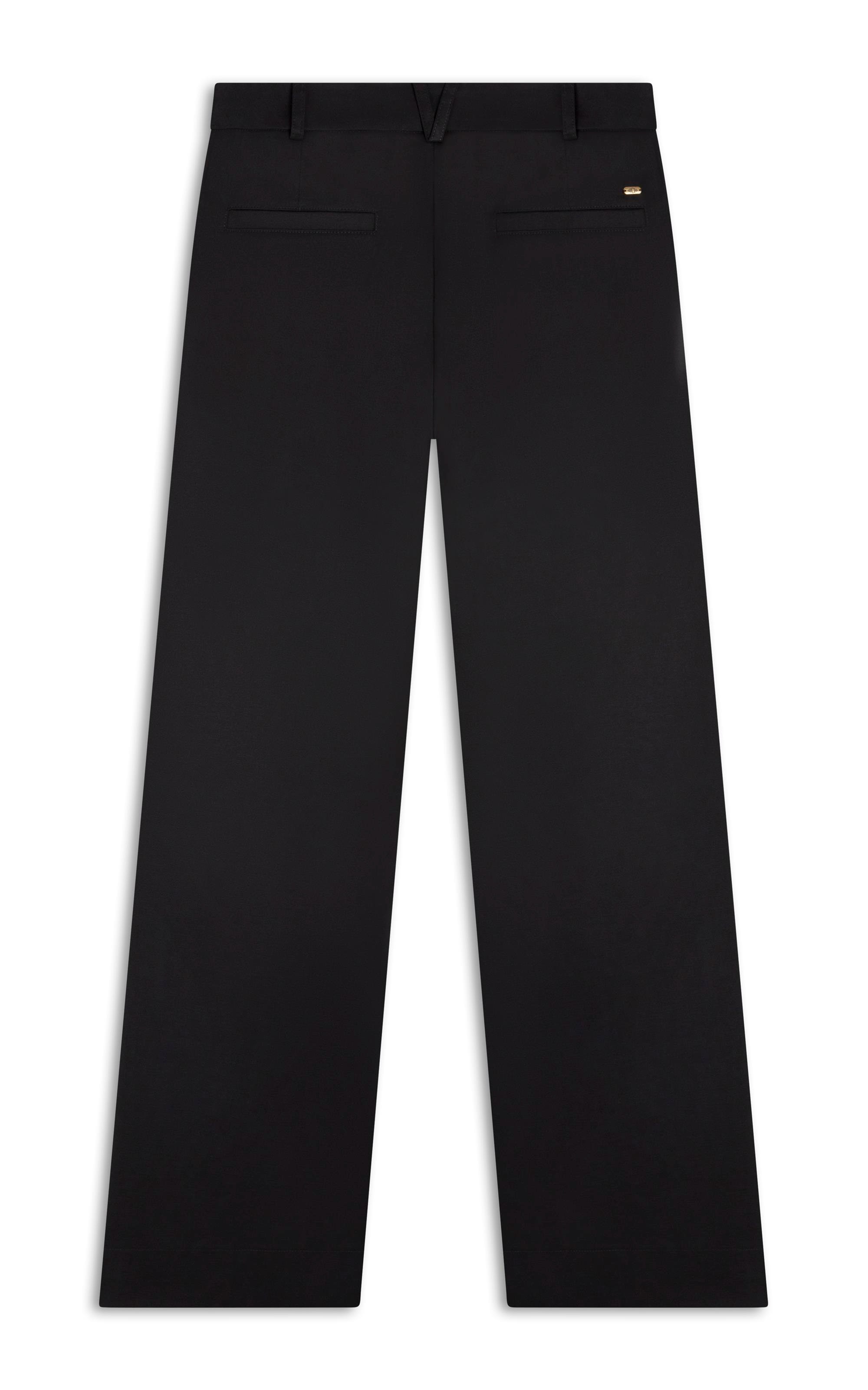 Calca Bari Reta Cotton Preto