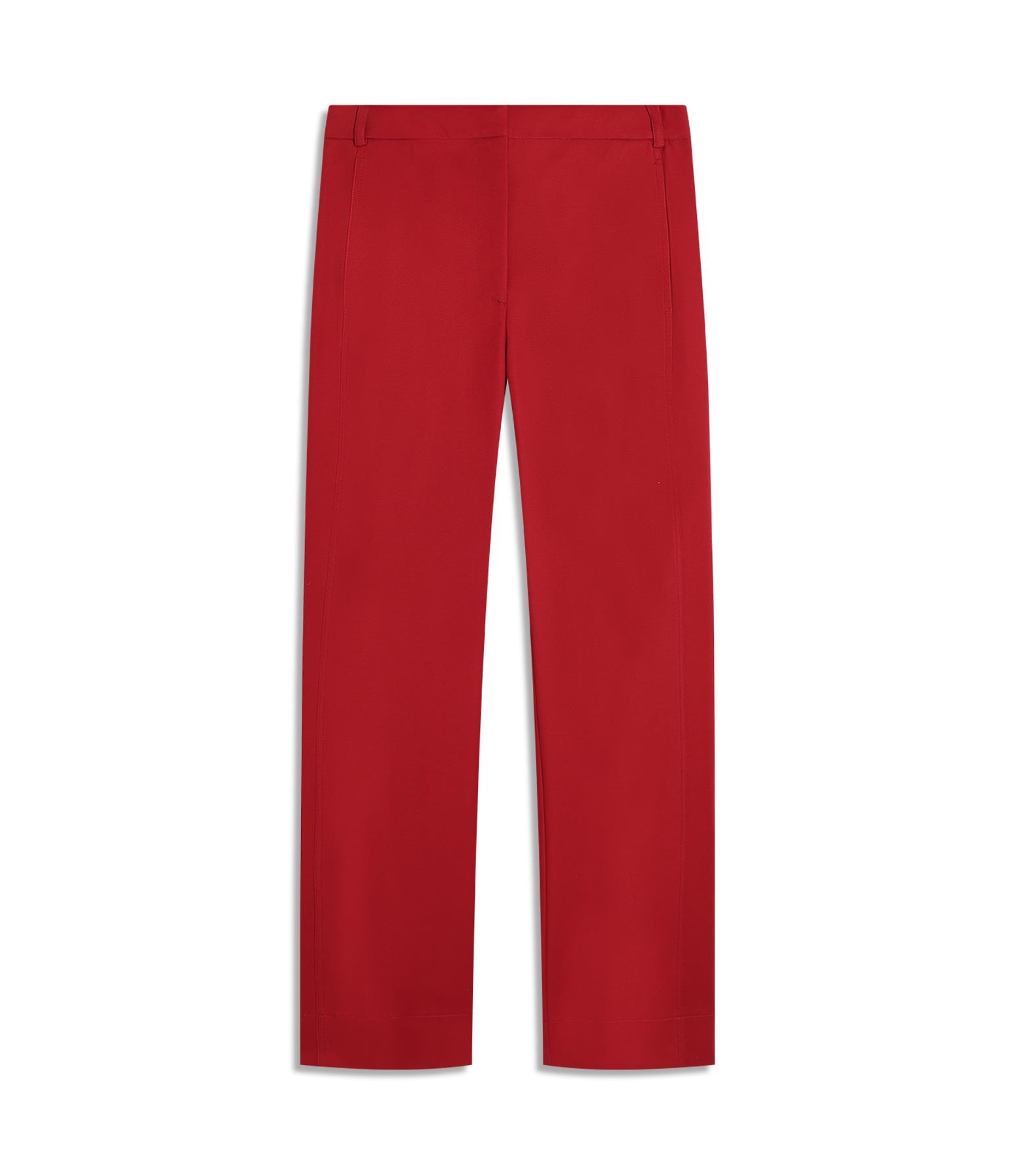 Calca Bari Reta Cotton Vermelho