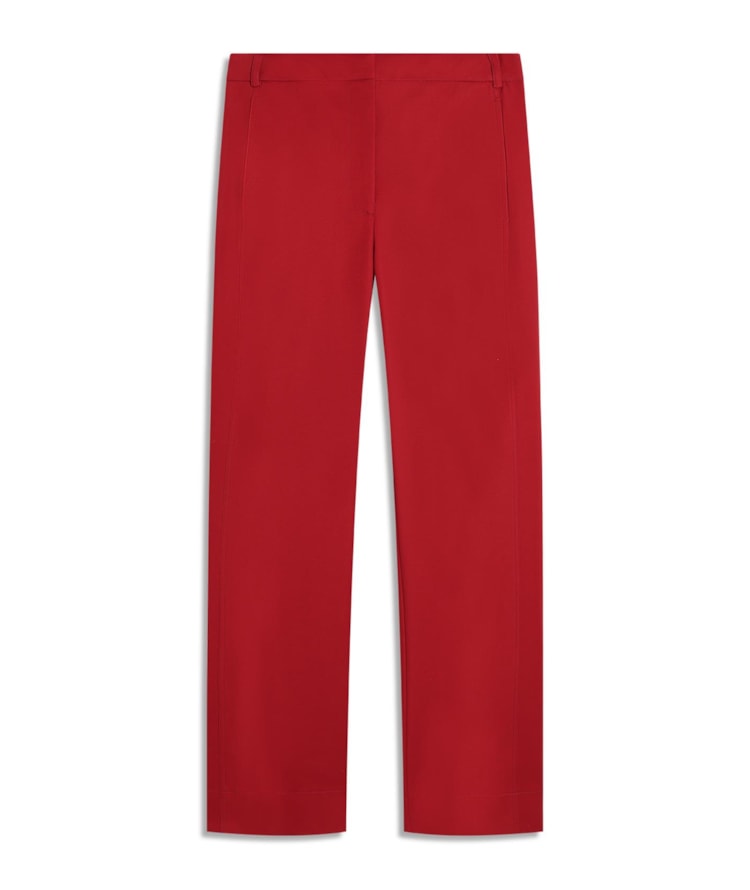Calca Bari Reta Cotton Vermelho