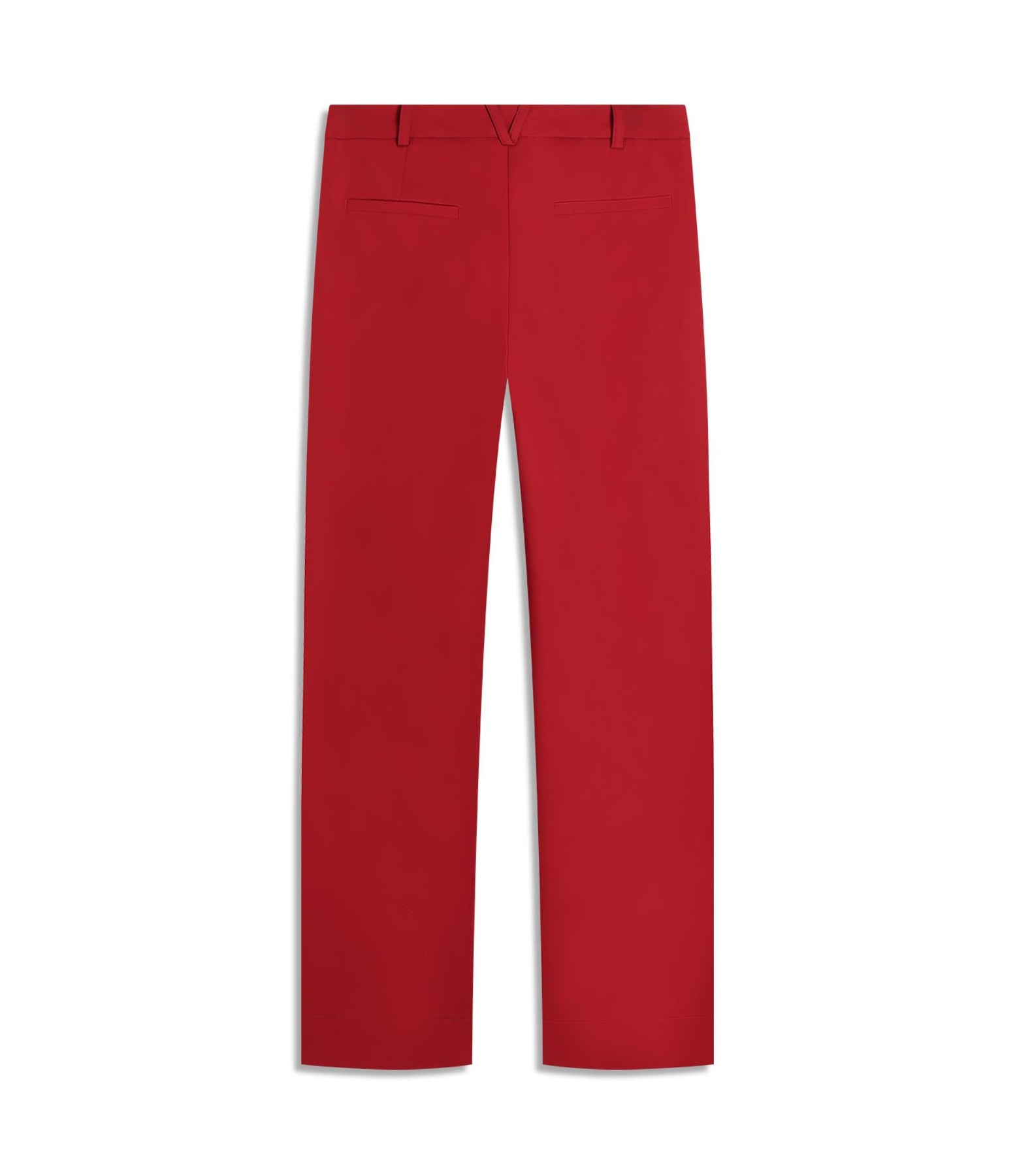 Calca Bari Reta Cotton Vermelho