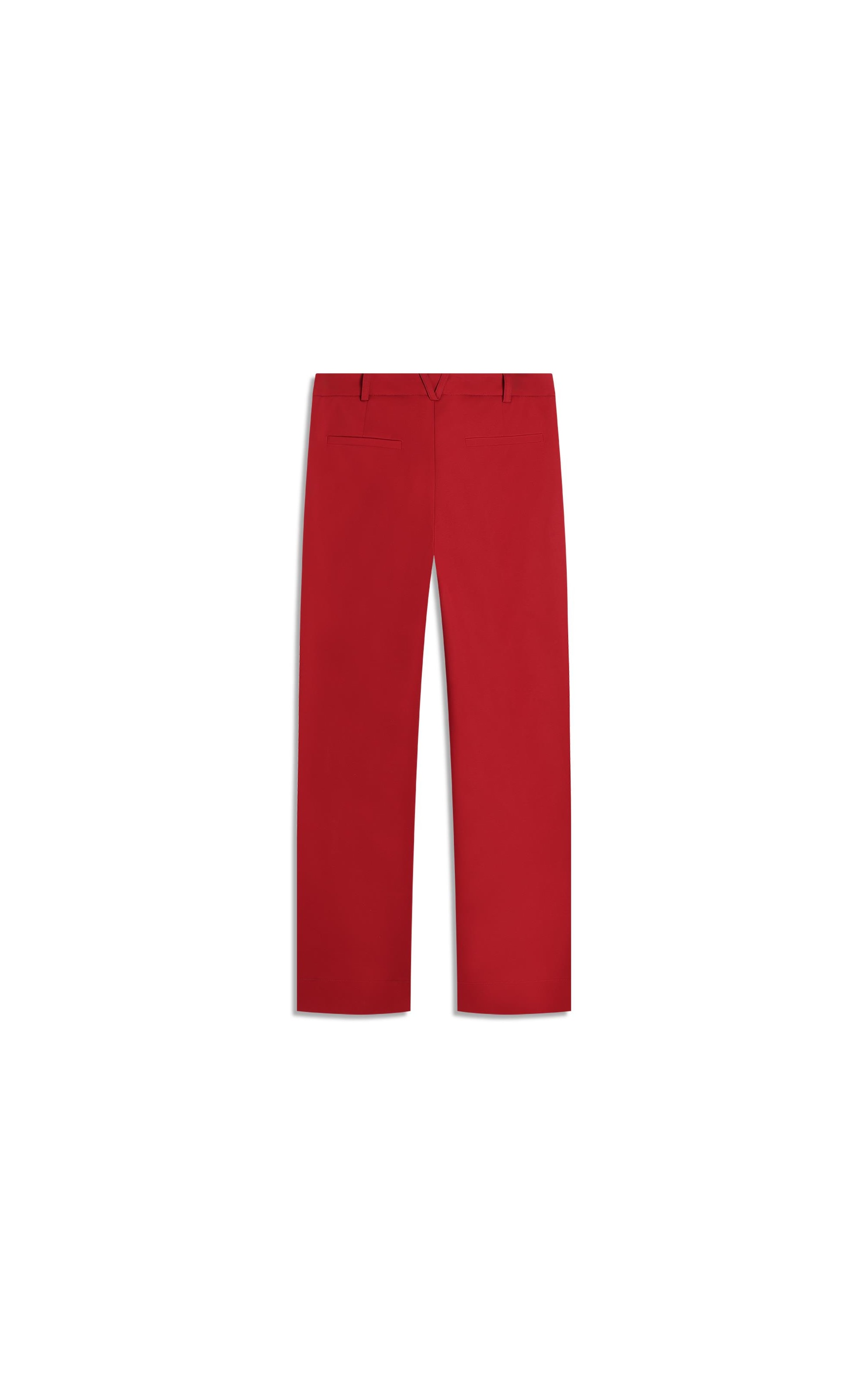 Calca Bari Reta Cotton Vermelho