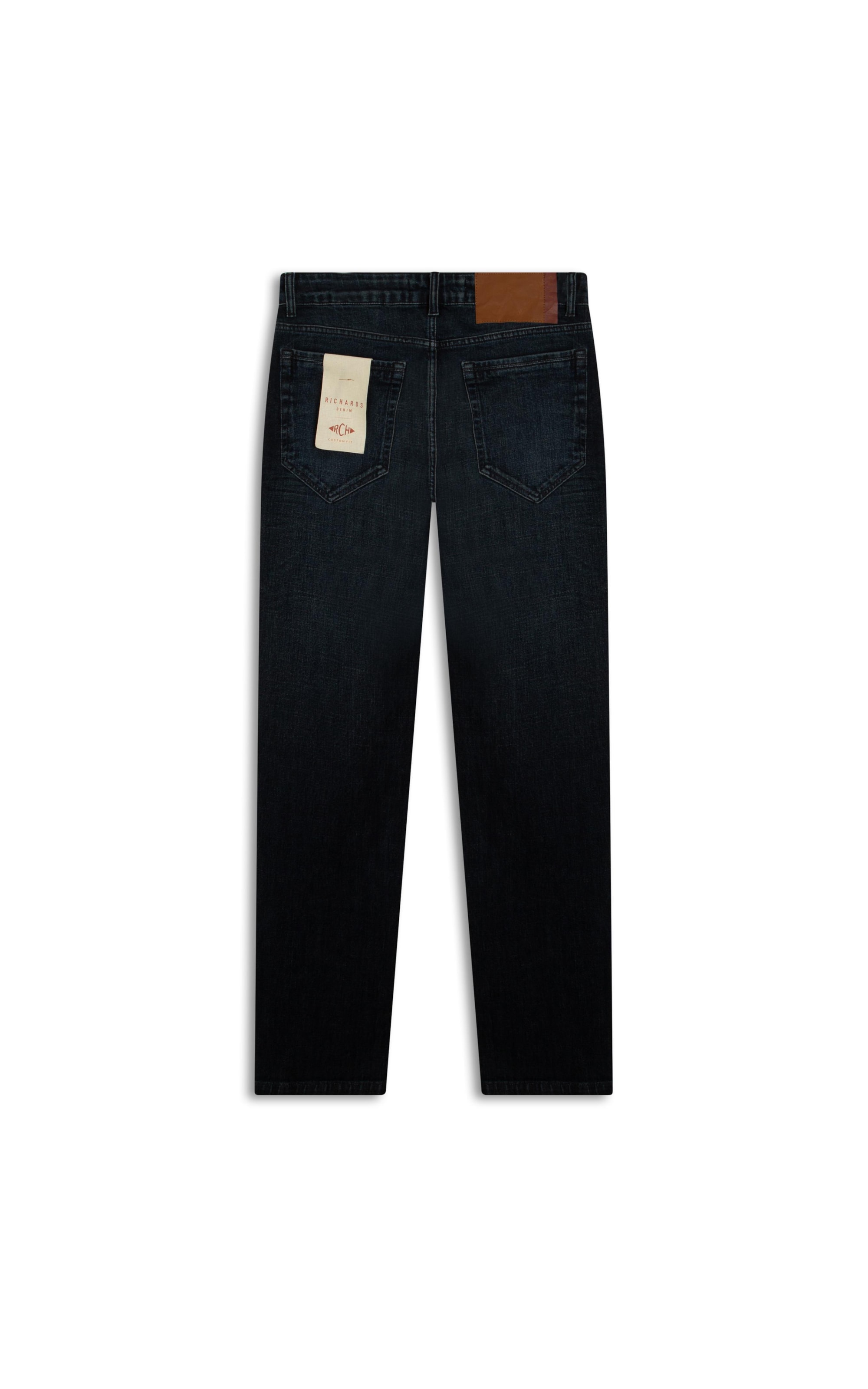 Calça Blue Cross Tradicional Kaua Lav. Escuro C/ Matiz e Pu
