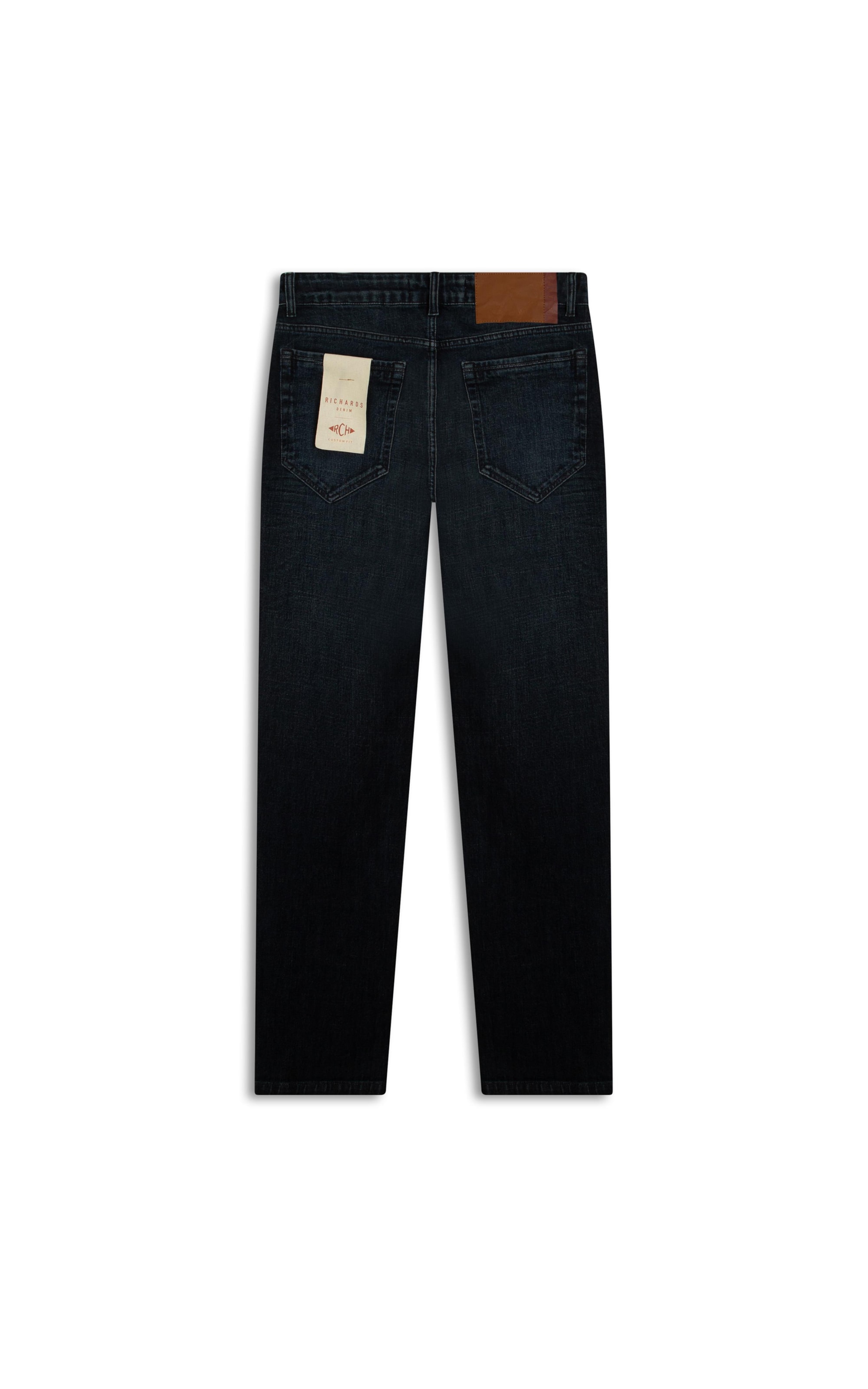 Calça Blue Cross Tradicional Kaua Lav. Escuro C/ Matiz e Pu