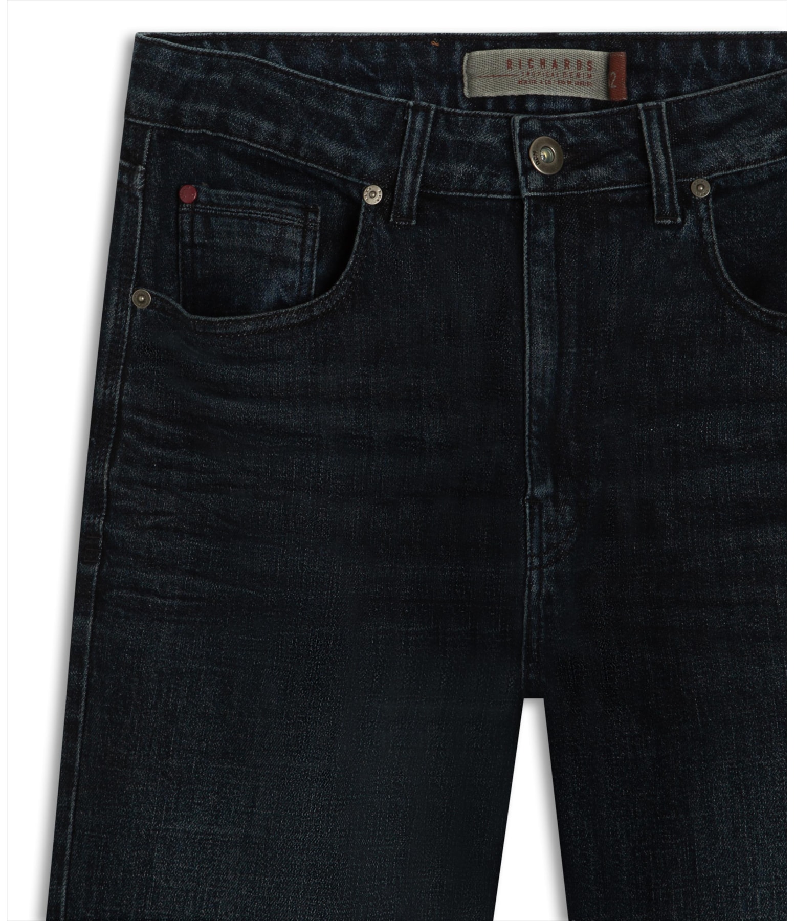 Calça Blue Cross Tradicional Kaua Lav. Escuro C/ Matiz e Pu