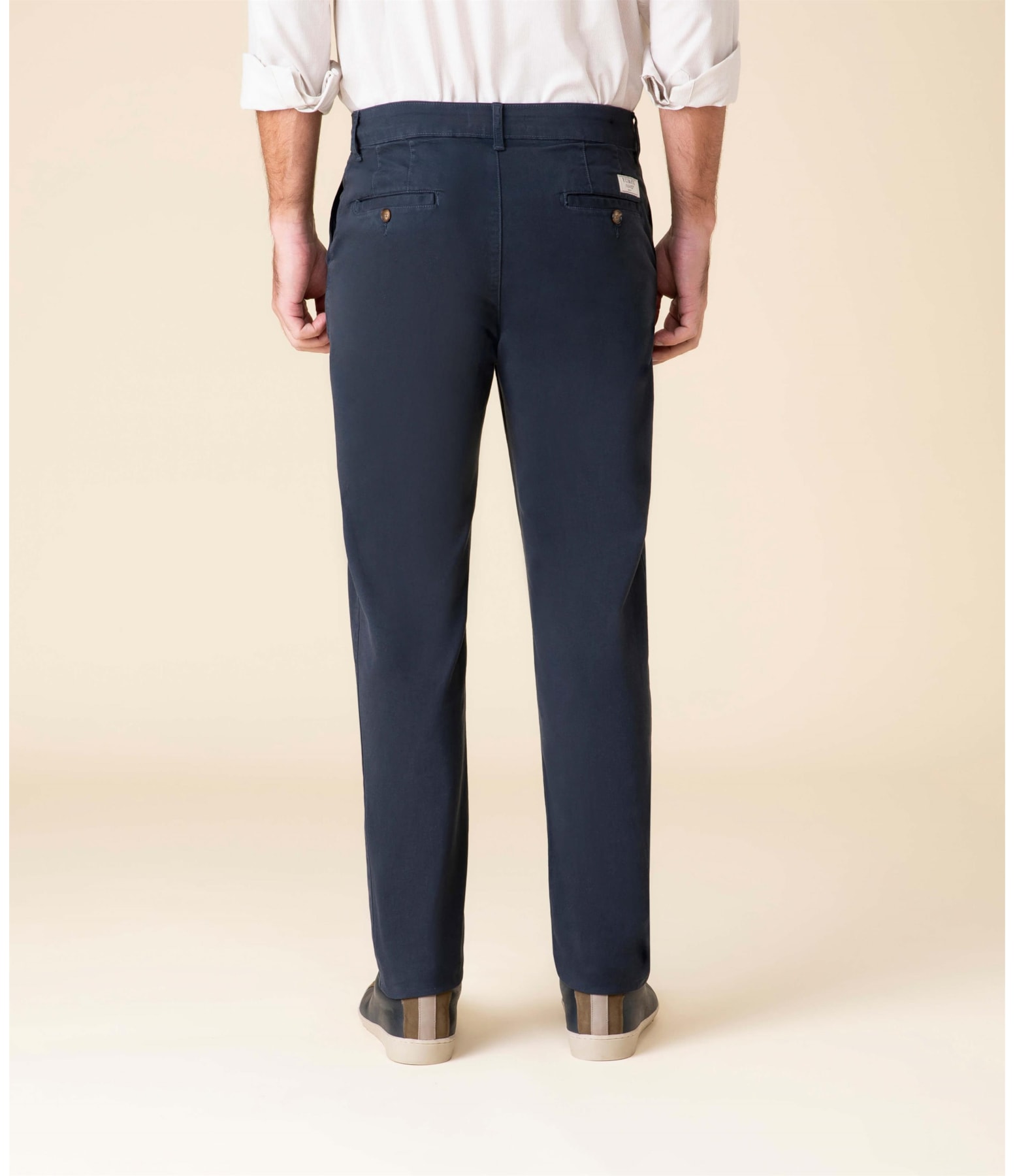 Calça Brick Lane Con Dark Navy
