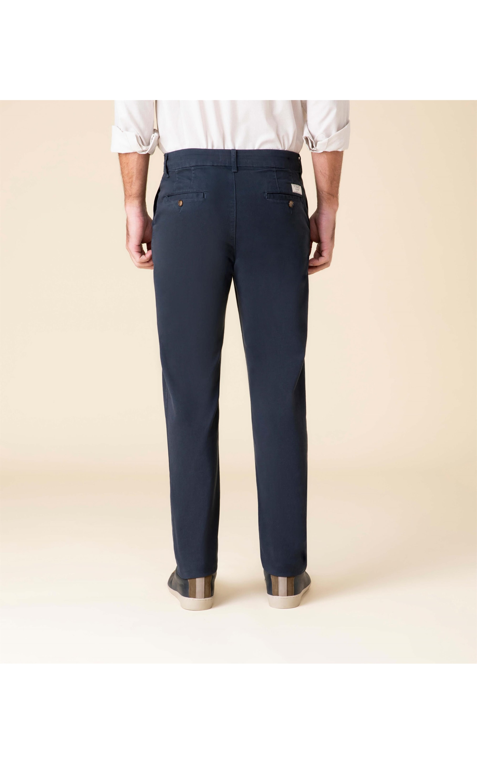 Calça Brick Lane Con Dark Navy