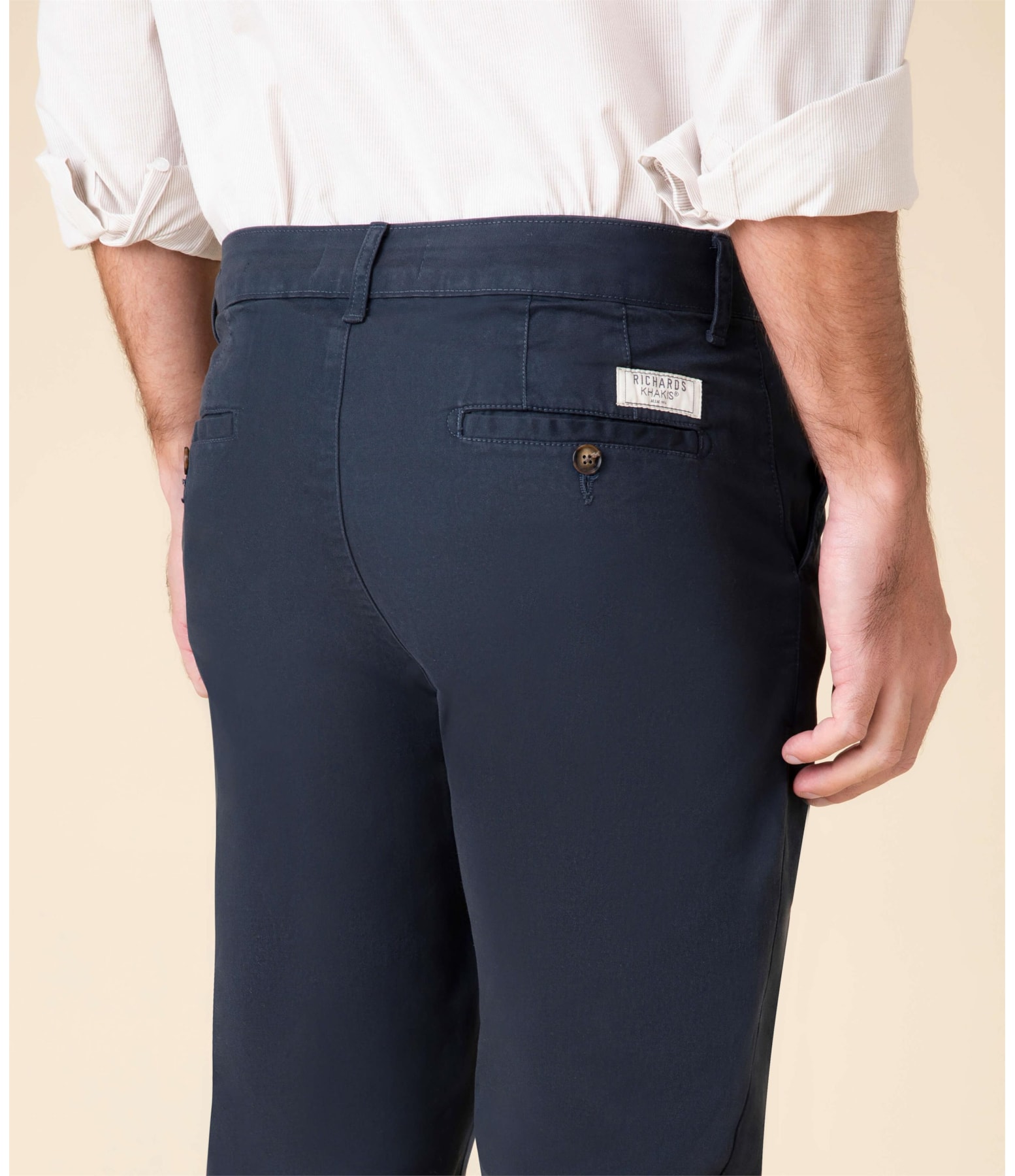 Calça Brick Lane Con Dark Navy