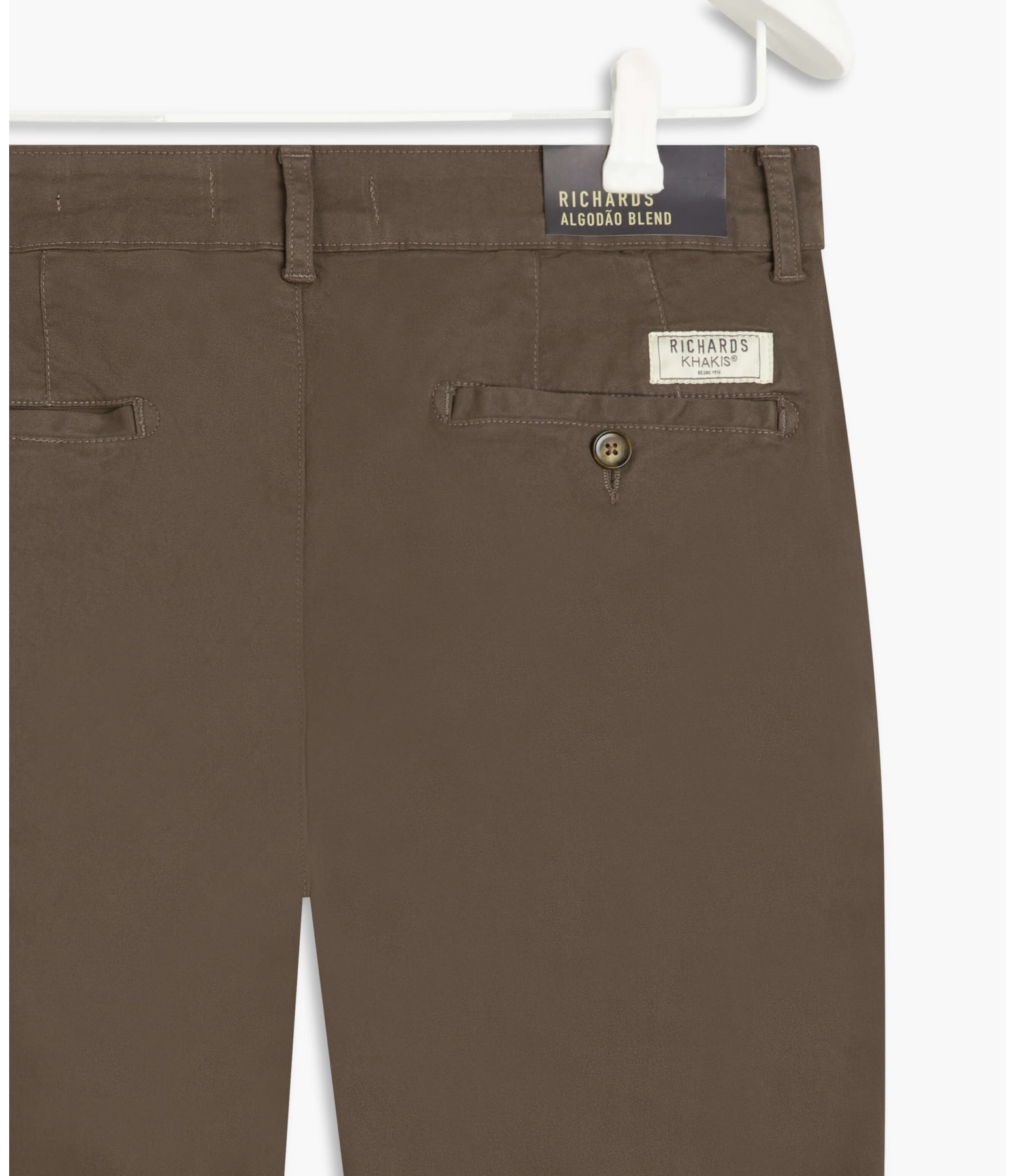 Calça Brick Lane Con Marrom Escuro