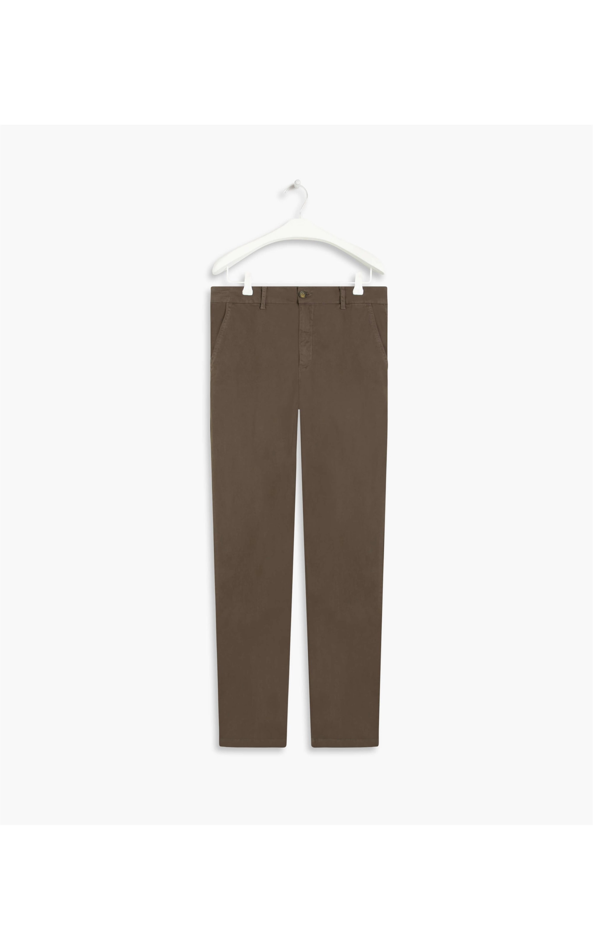 Calça Brick Lane Con Marrom Escuro