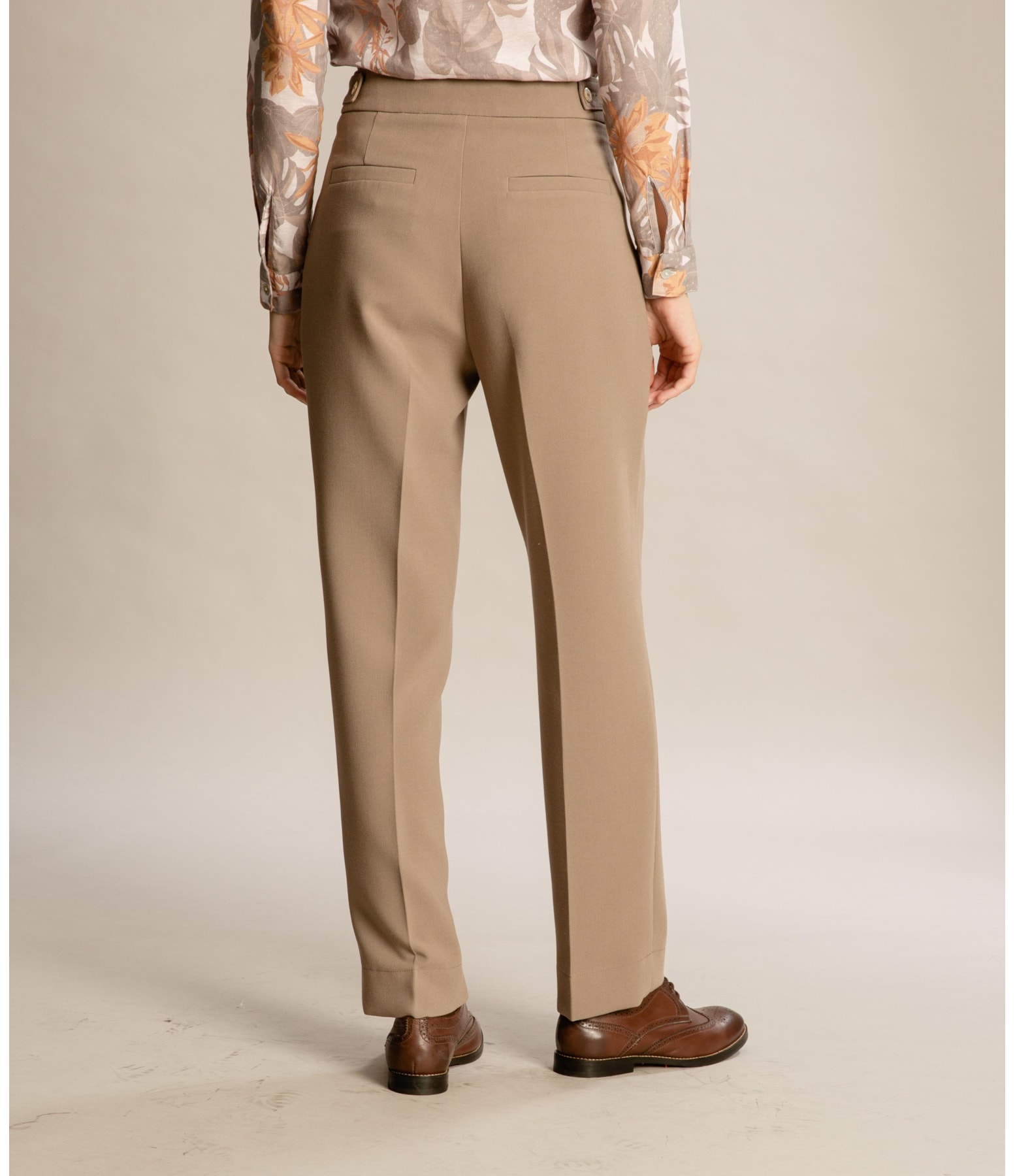Calça Cairo Lisa Presence Tabaco