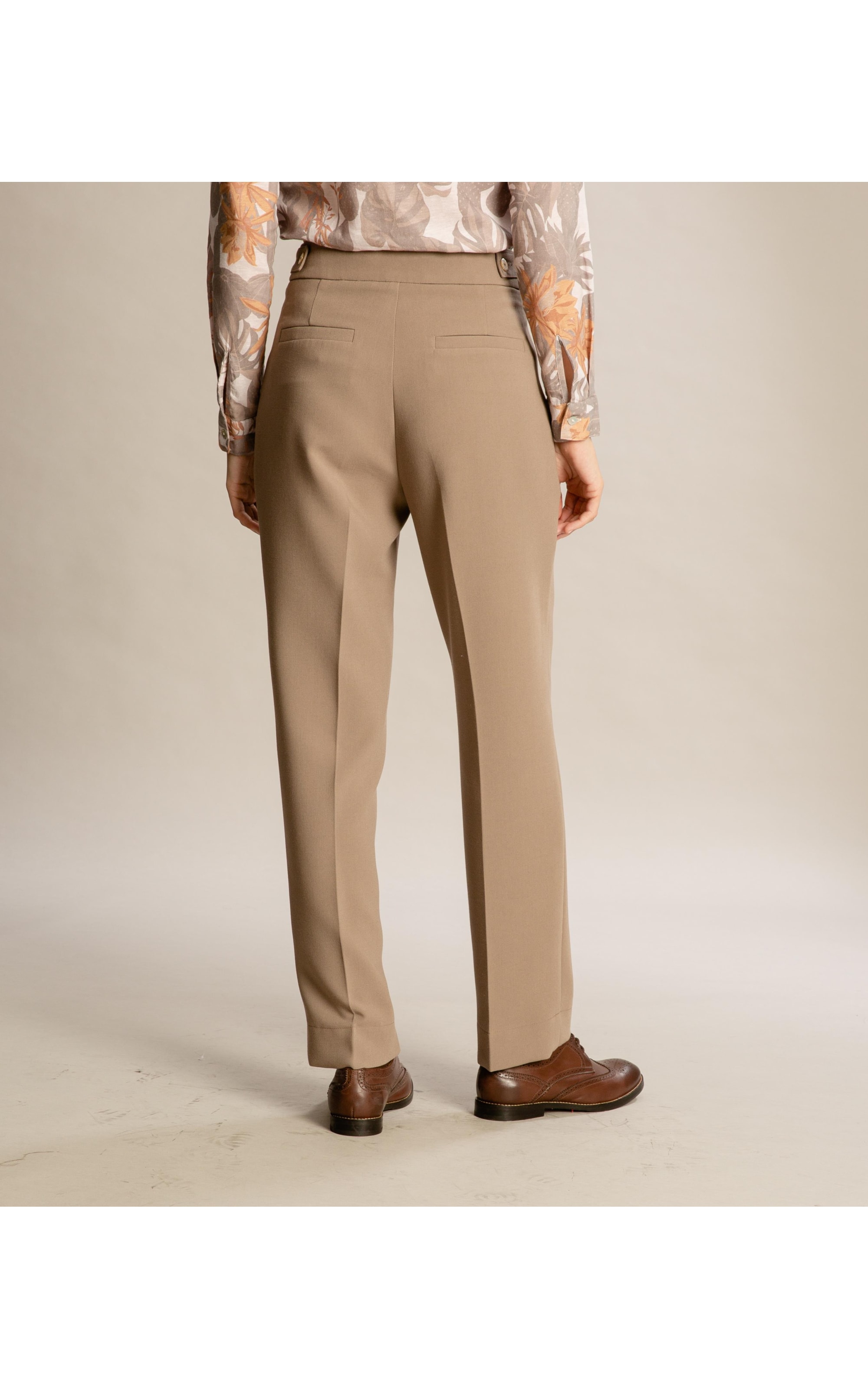 Calça Cairo Lisa Presence Tabaco