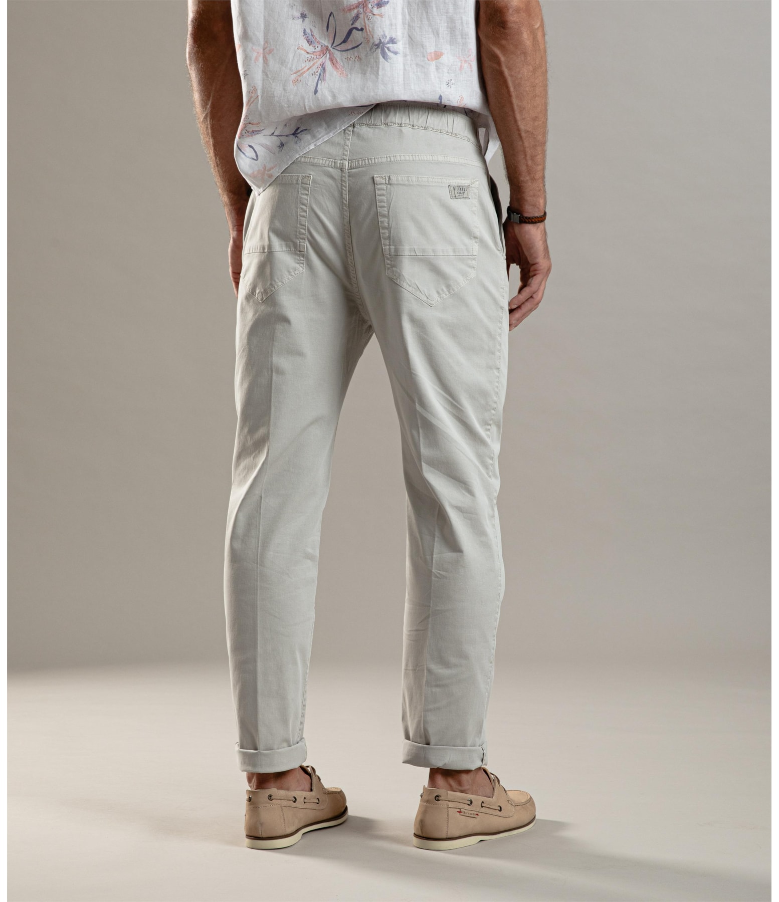 Calça Canvas Relax Lancaster  Gelo