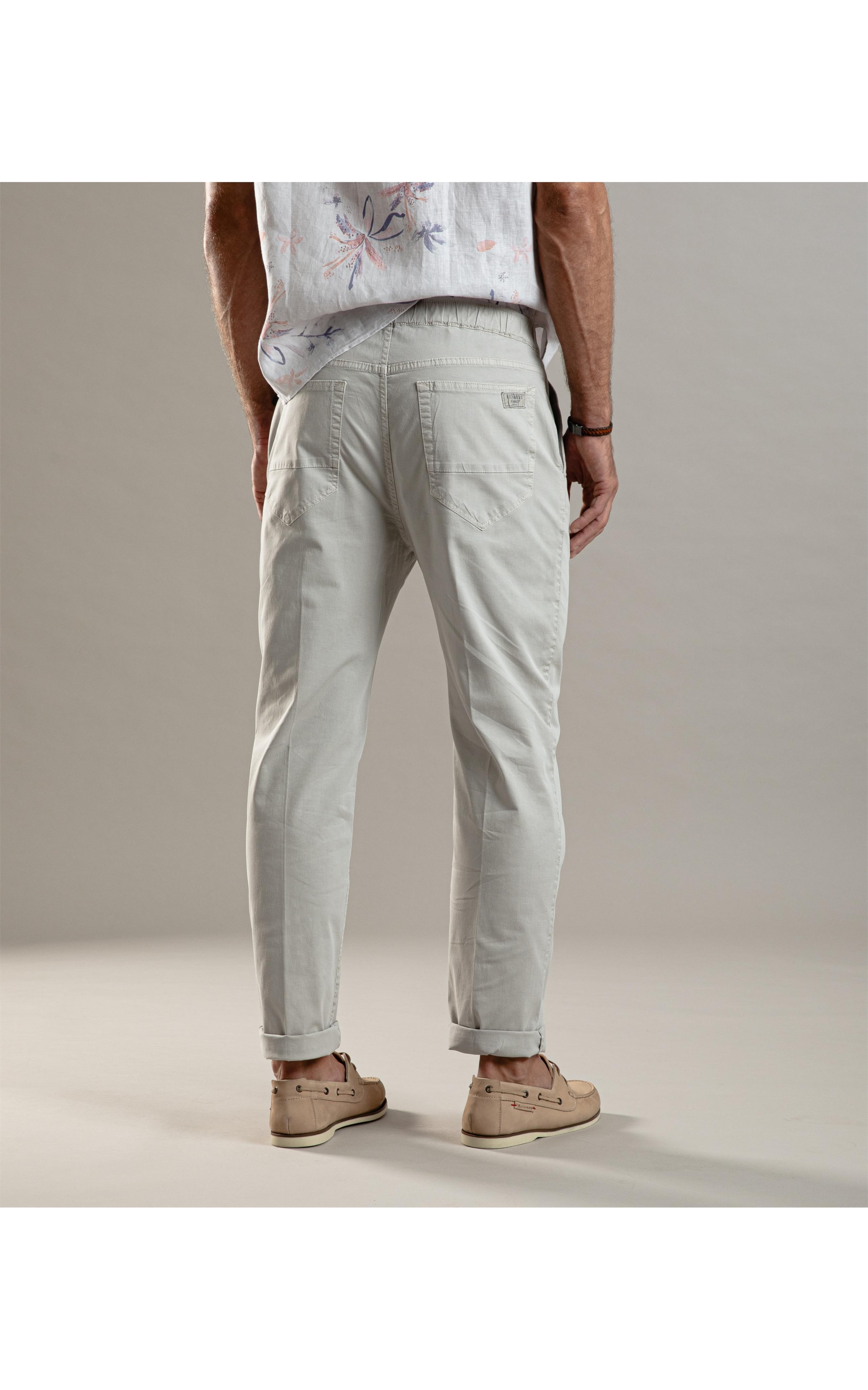Calça Canvas Relax Lancaster  Gelo