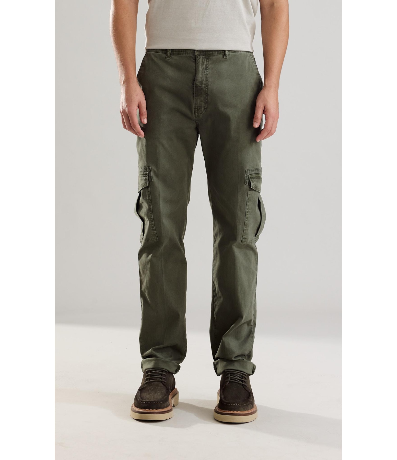 Calça Cargo Manhattan Verde Escuro