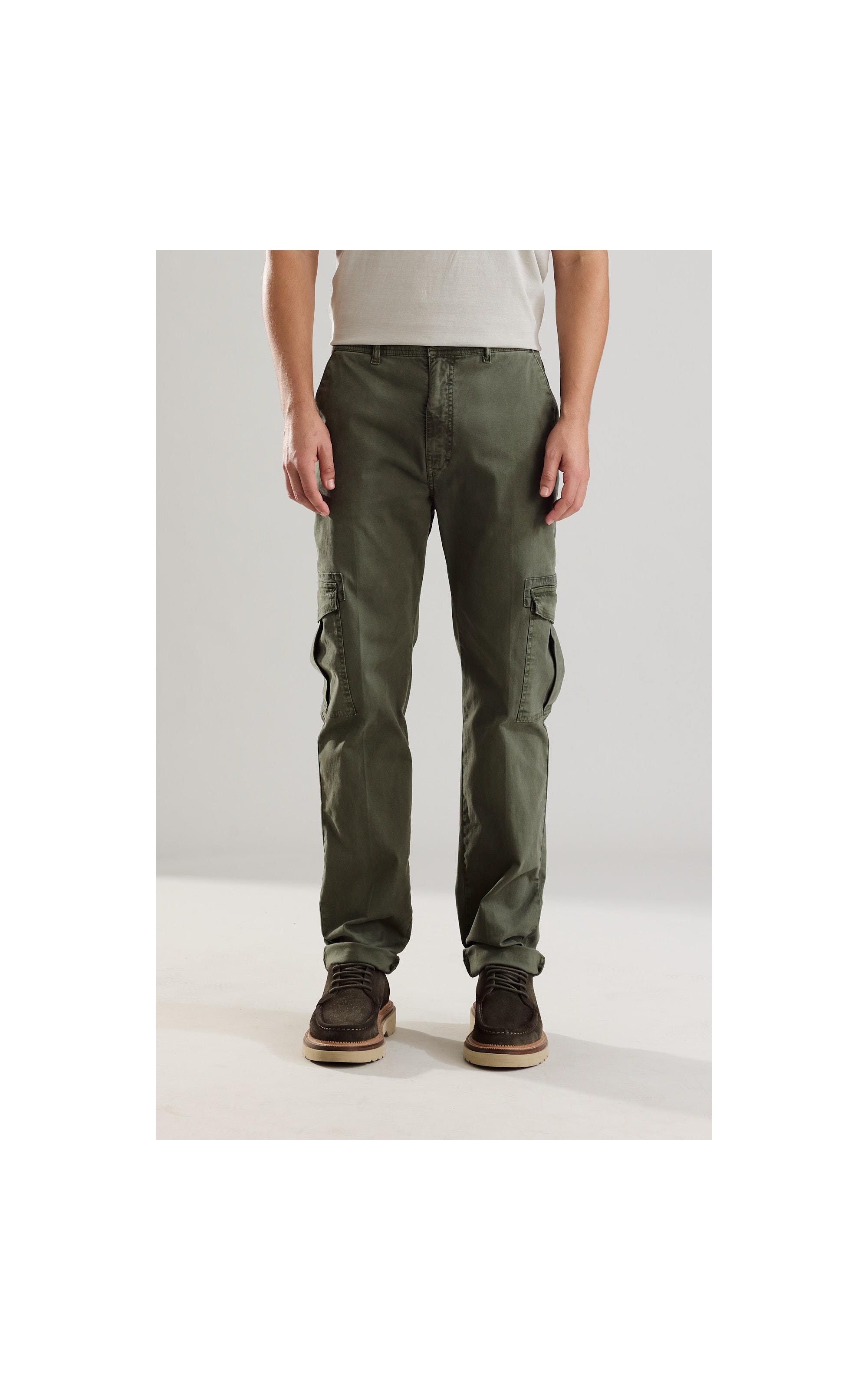 Calça Cargo Manhattan Verde Escuro