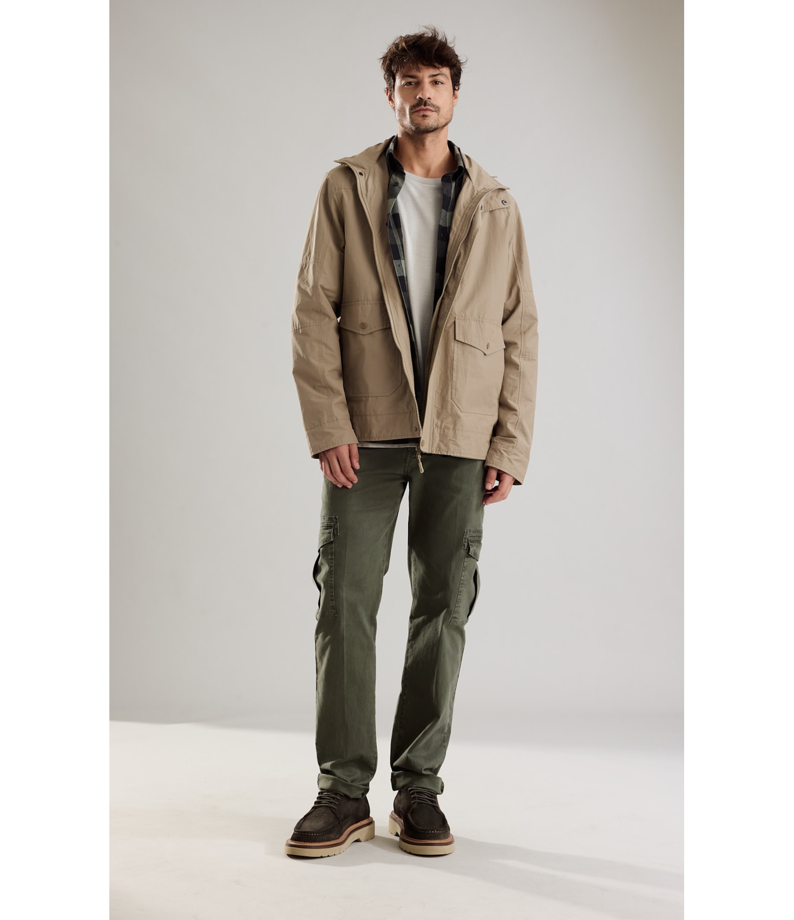 Calça Cargo Manhattan Verde Escuro